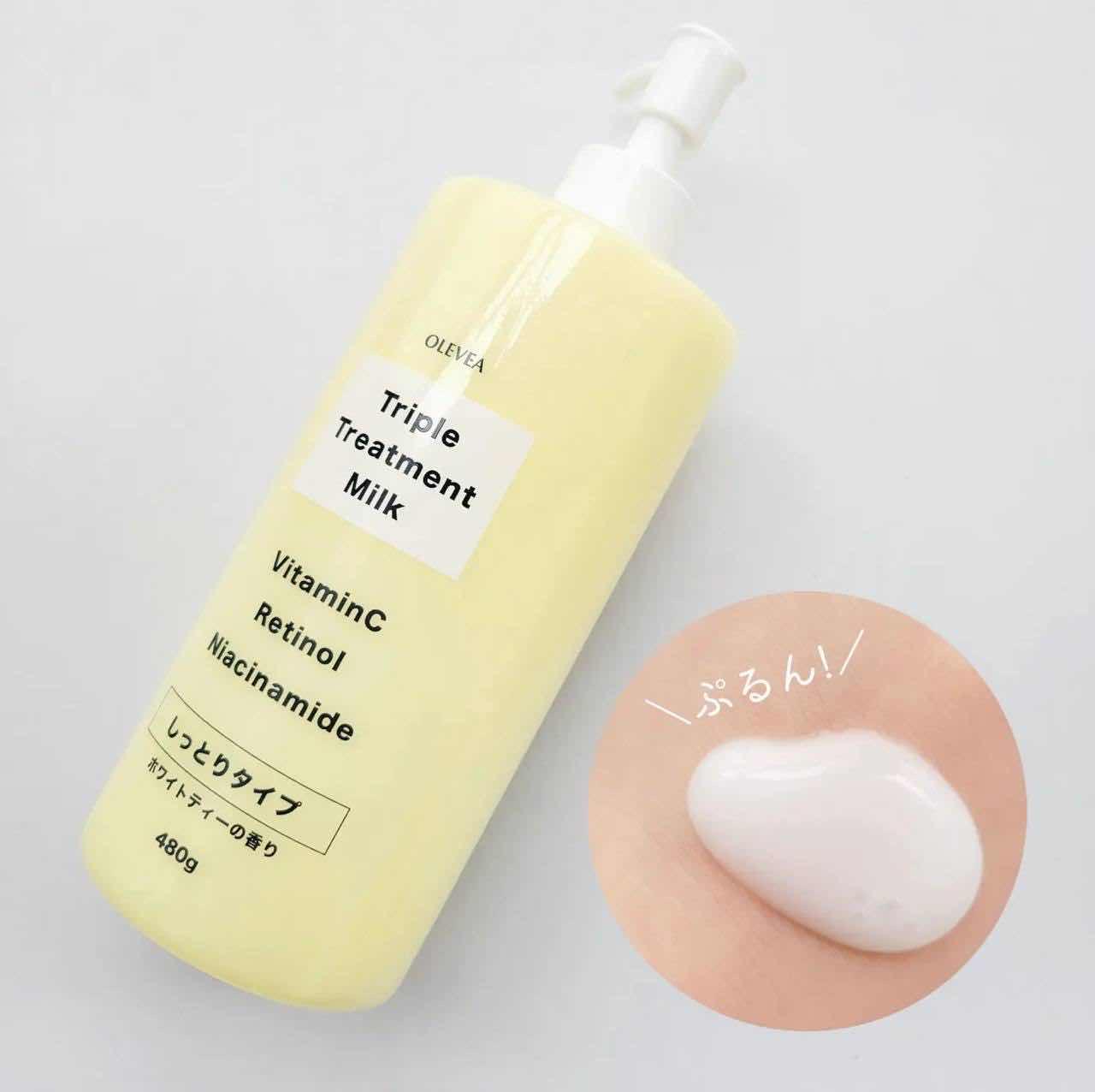 Olevea Triple Treatment Body Milk