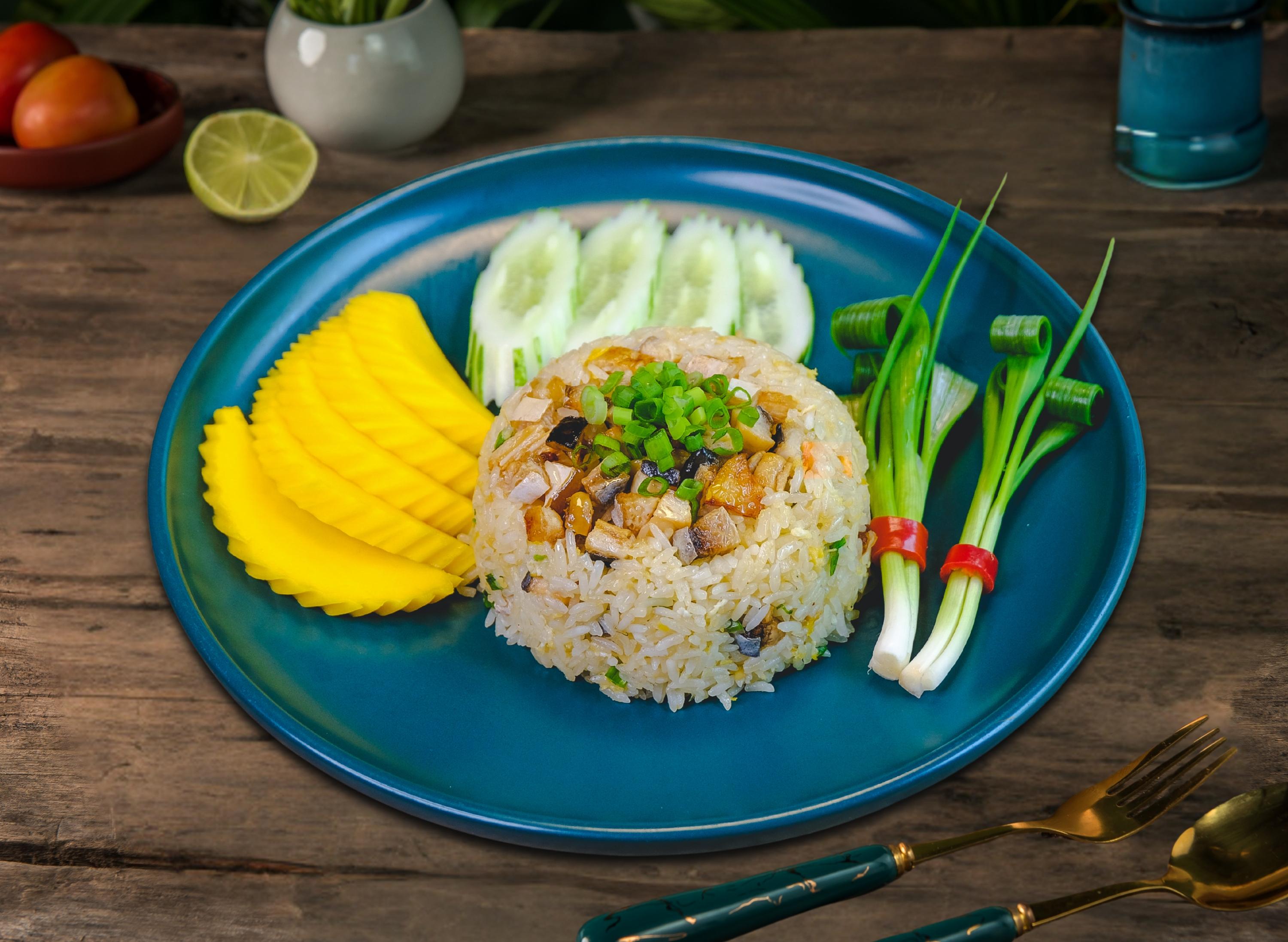 Fried Rice With Dried Salted Fish