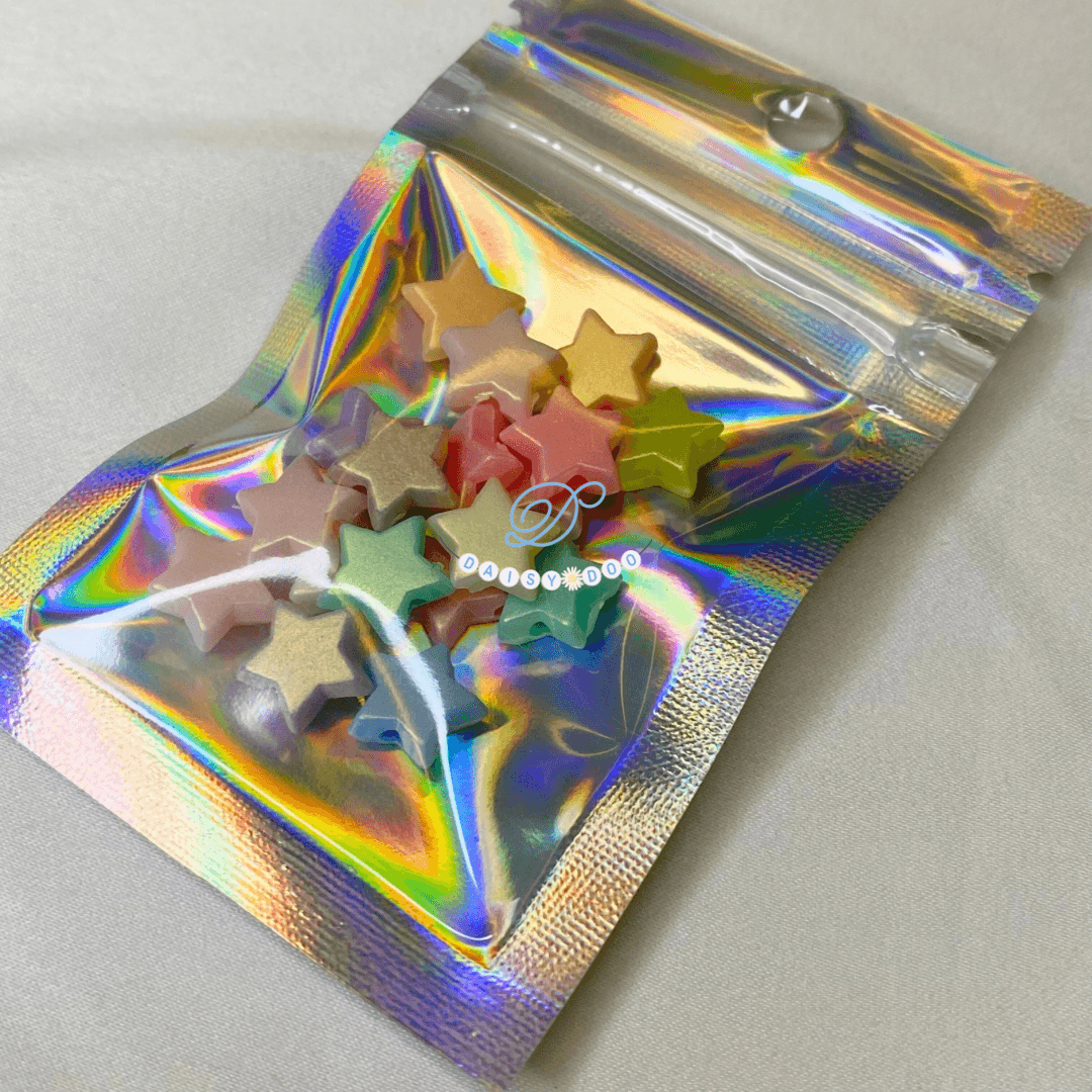 Colorful Pearlescent Star