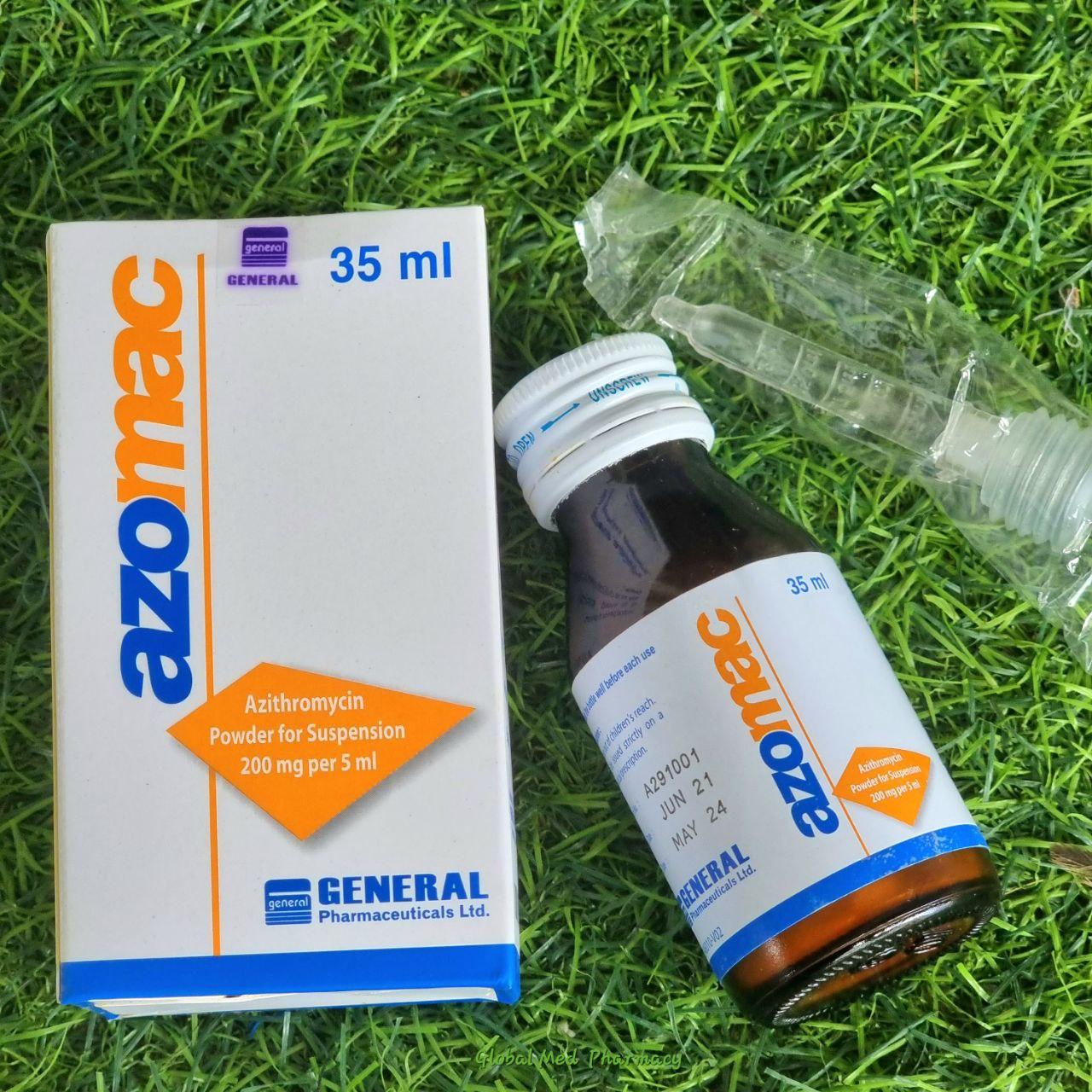 AZOMAC (Azithromycine 200mg/5ml) Expired:11/26