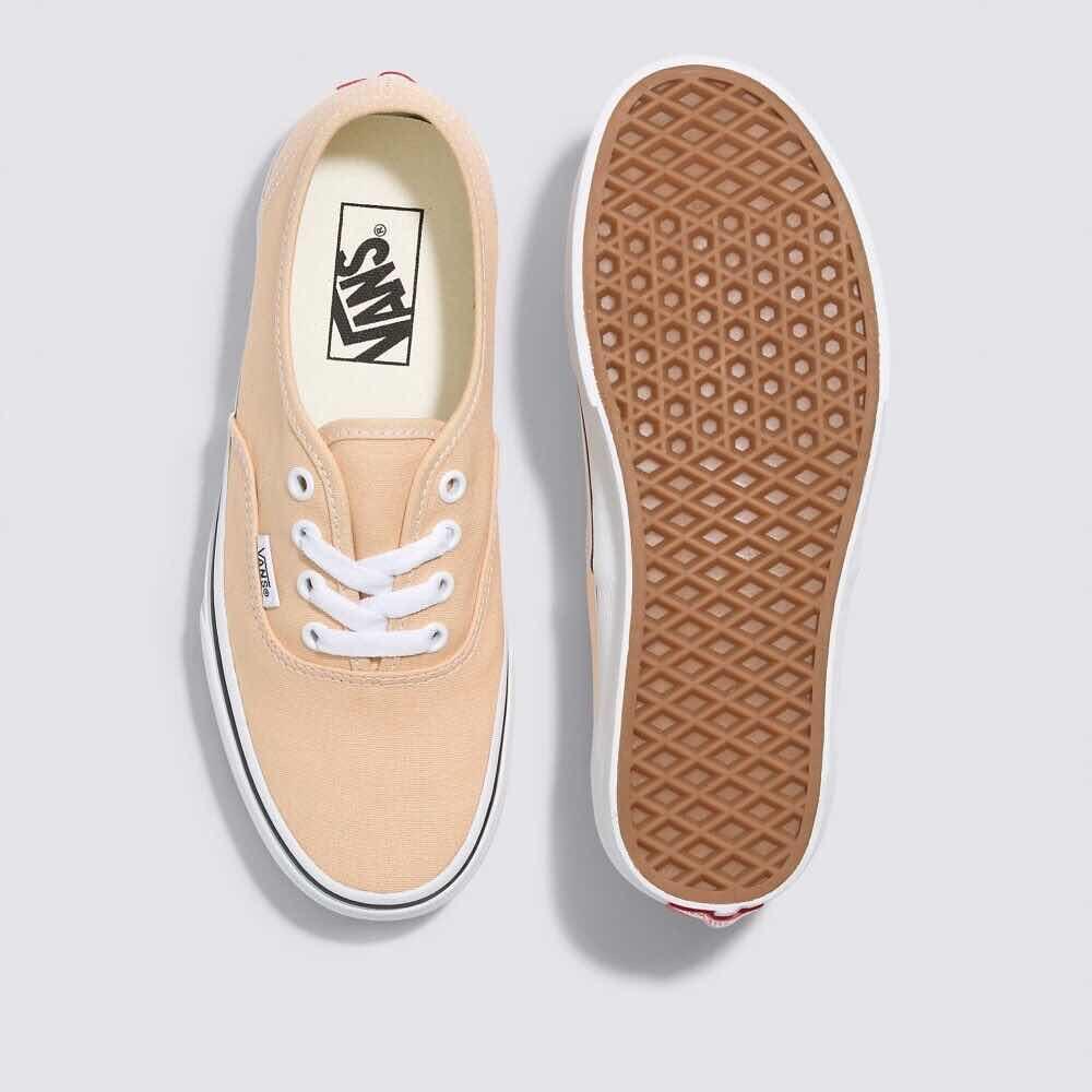 Vans Authentic Honey Peach/White Sneakers Low-Top Shoes 