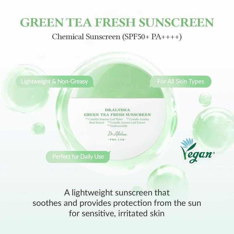 Dr.Althea Greentea Fresh Sunscreen