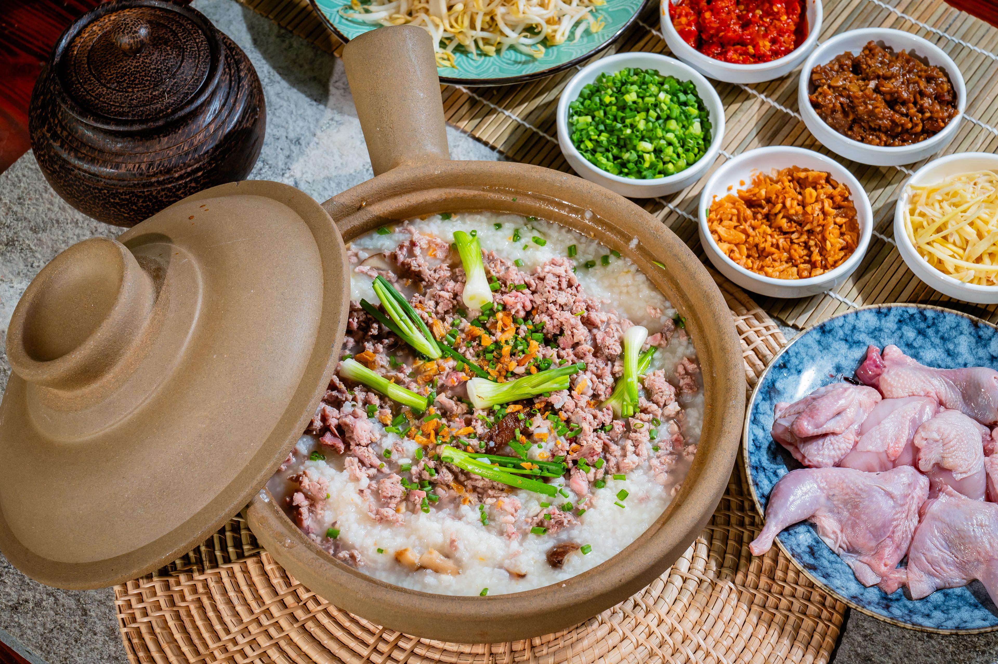 បបរគ្រឿង គ្រួច Quail porridge 鹌鹑粥