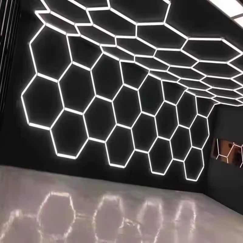 Ceiling Led Hexagon Light 