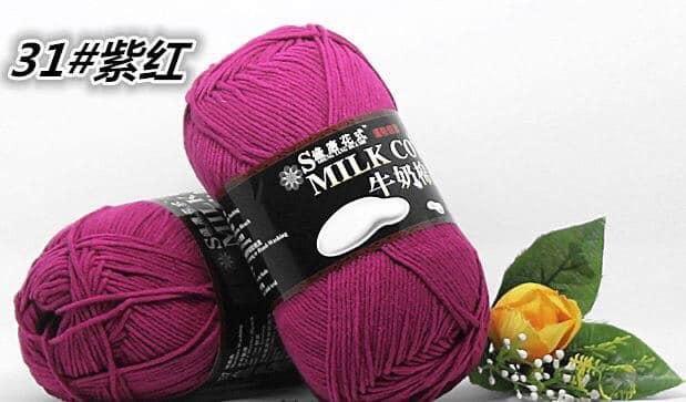 125g milk cotton