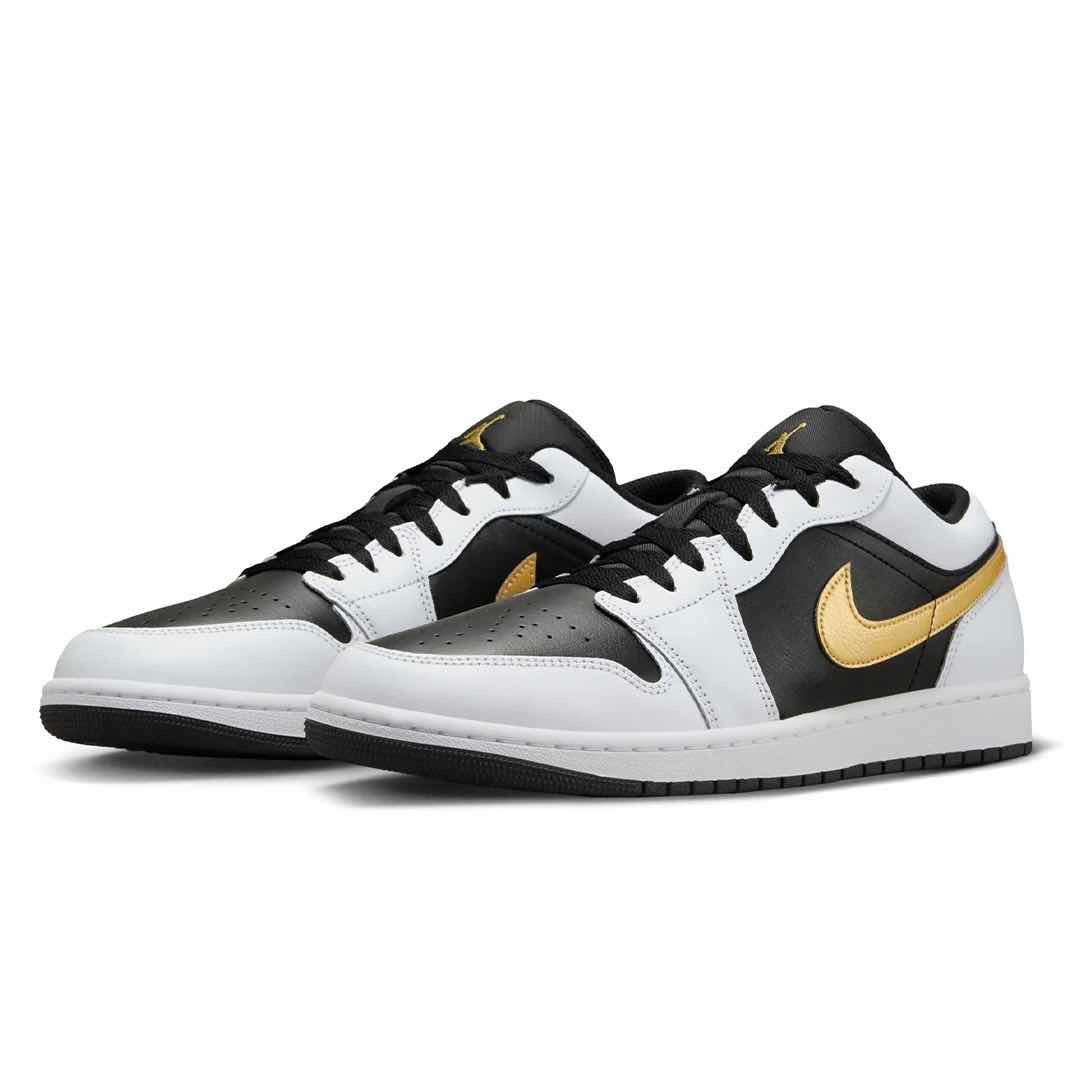AJ1 Gold Swoosh