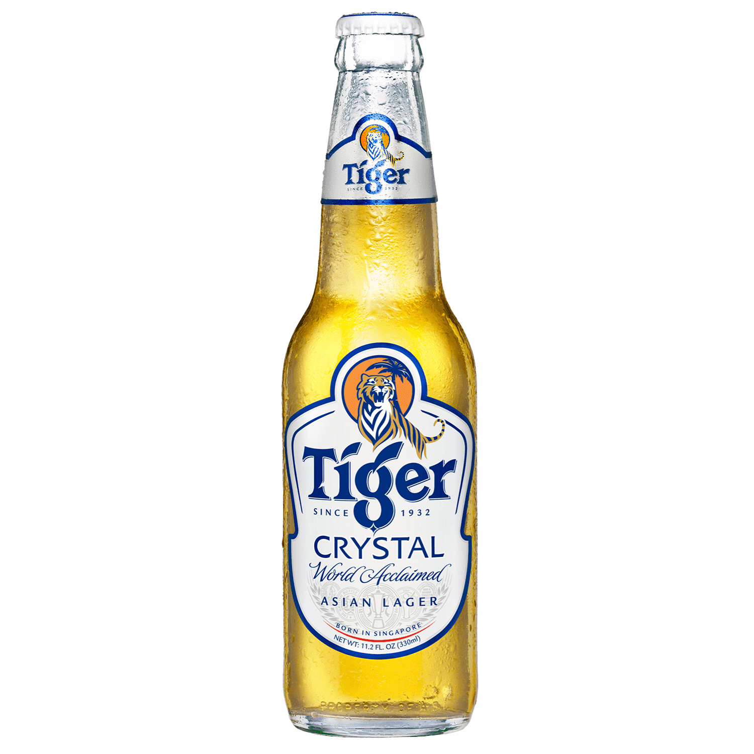 Tiger Crystal Bottle