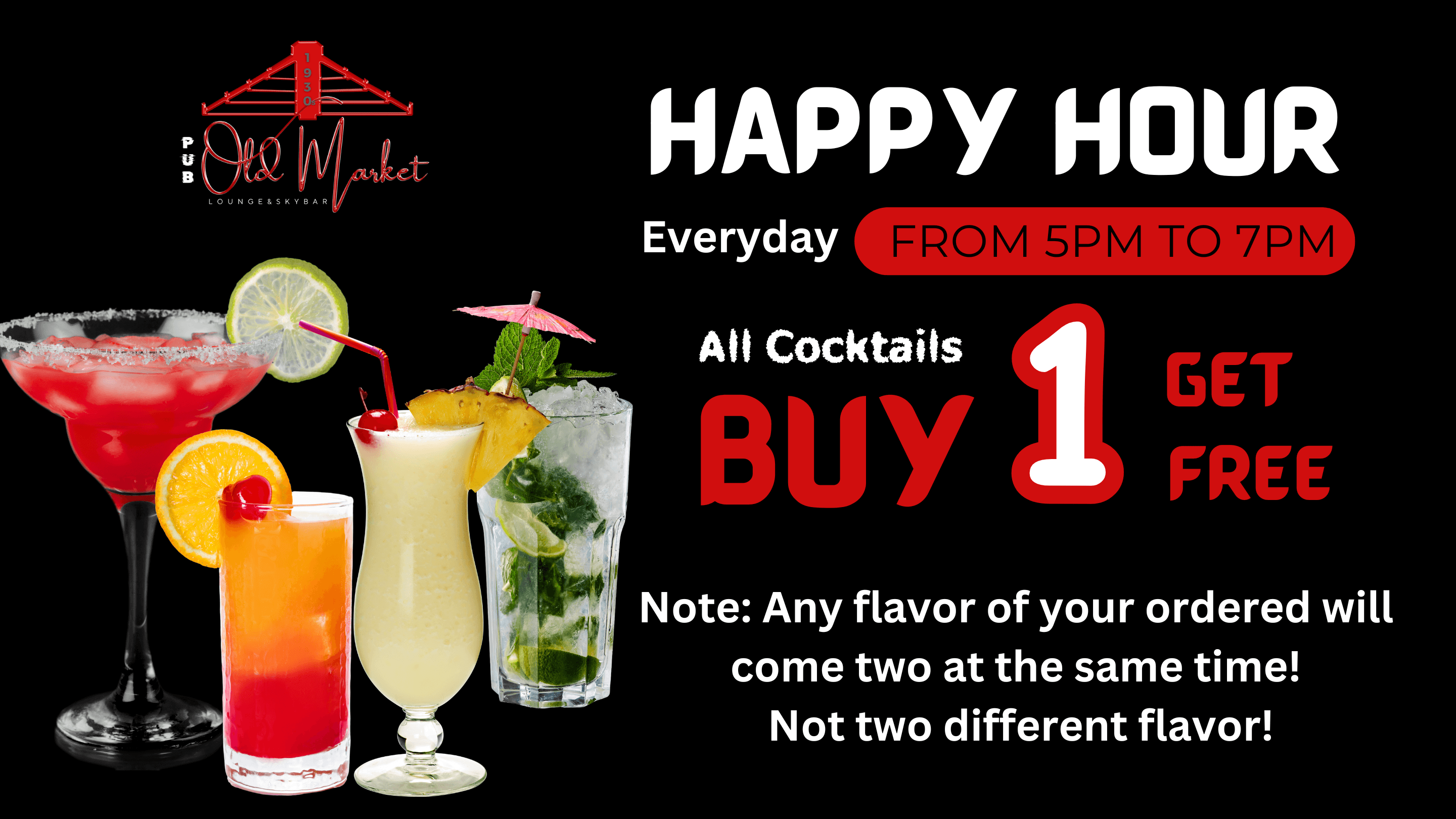 Cocktail 2 for 1
