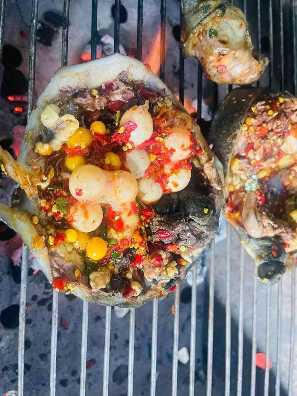 កន្ធាយអាំងអំបិលម្ទេស