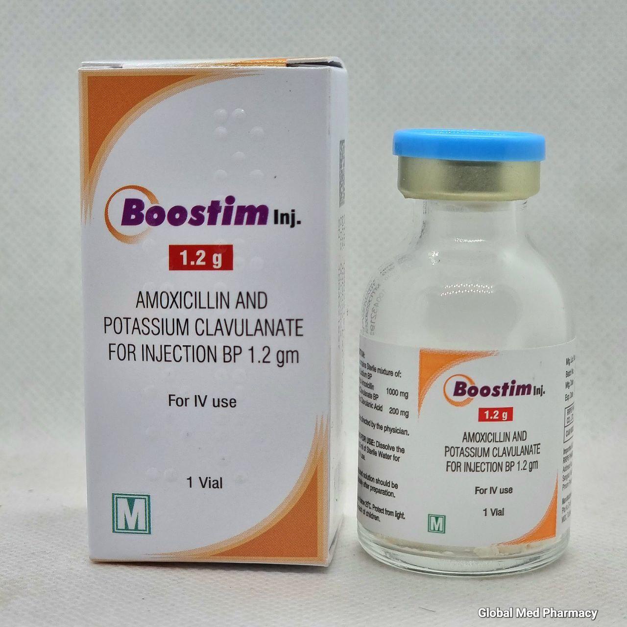 BOOSTIM INJ amoxicillin&potassium 1.2gm​​ 06/2025