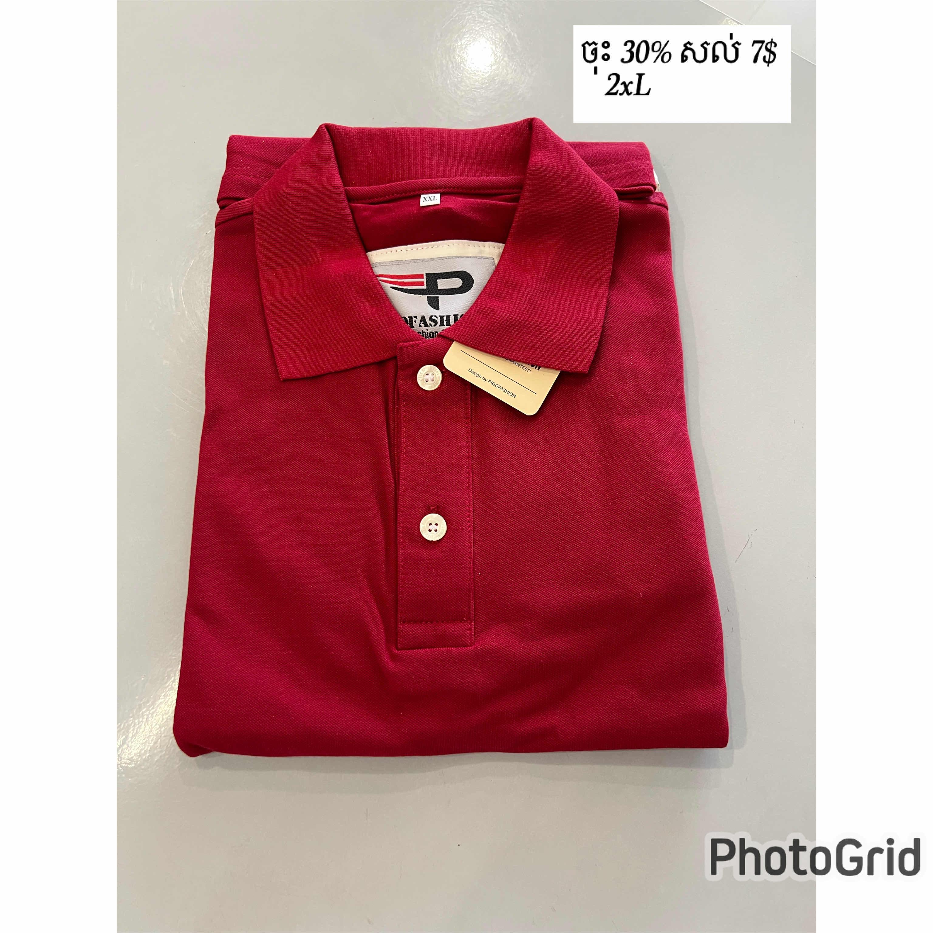 អាវយឺតប្រុសក៏បើកដៃខ្លី (0089)
