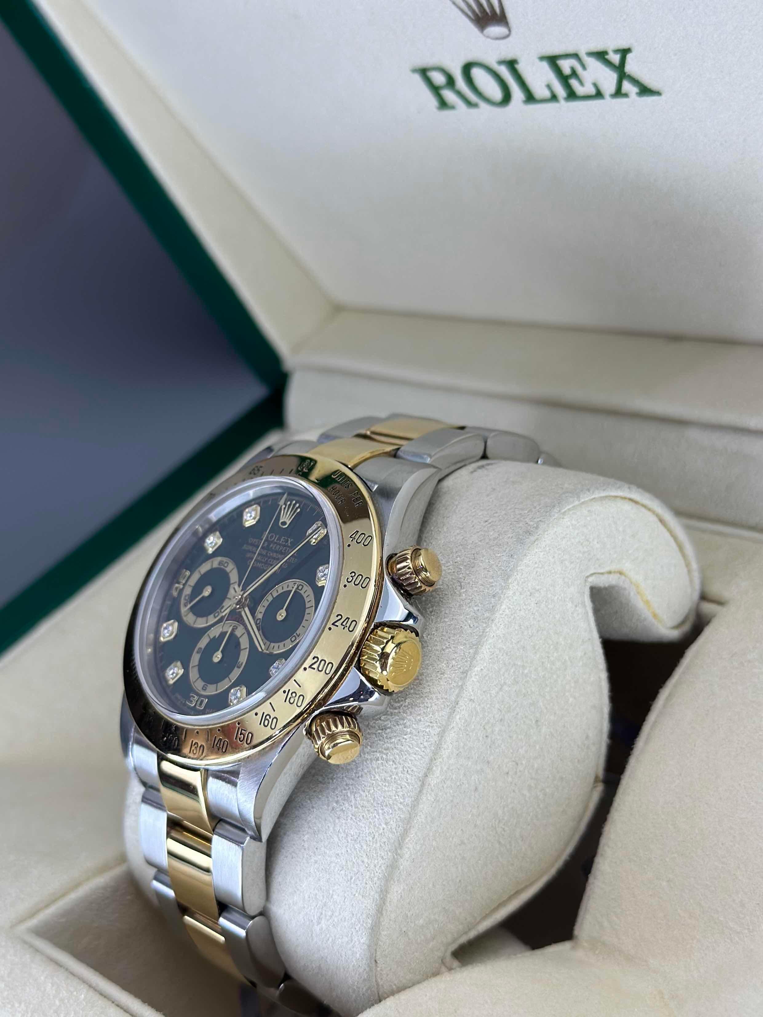 Rolex Daytona Black Diamonds Dial 💠