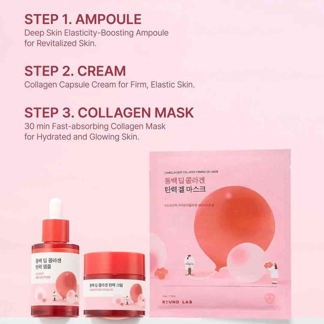 Round Lab Camellia Deep Collagen Firming Set