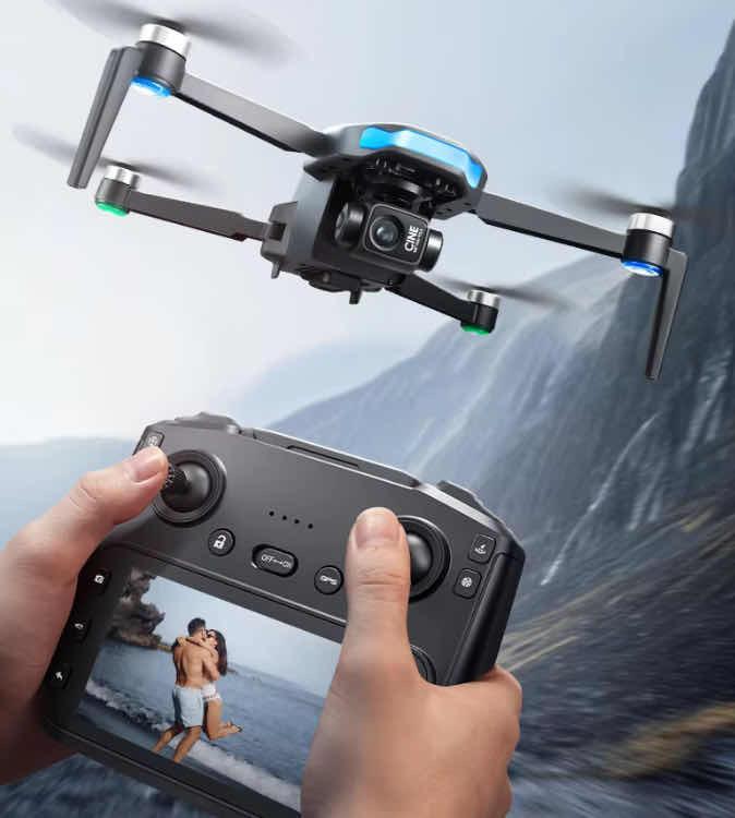 ❇️S-X1 Max តេឡេអេក្រង់ Camera ធានាថាច្បាស់ស្មូត ជាងដ្រូនមួយចំនួន (វីដេអូថតមកត្រង់ មិនកោង)