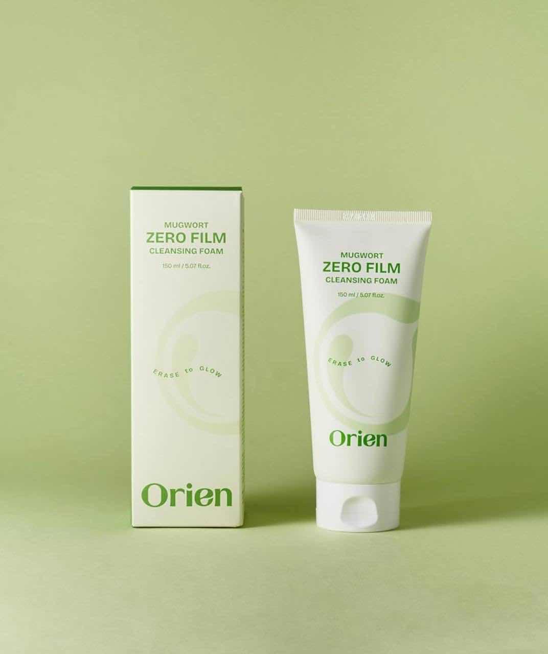 Orien Mugwort Zero Film Cleansing Foam 