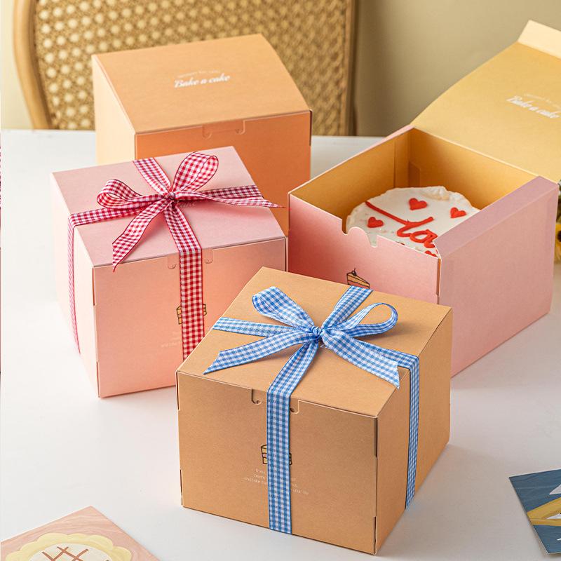 ប្រអប់នំខេកតូច Mini Cake Box 