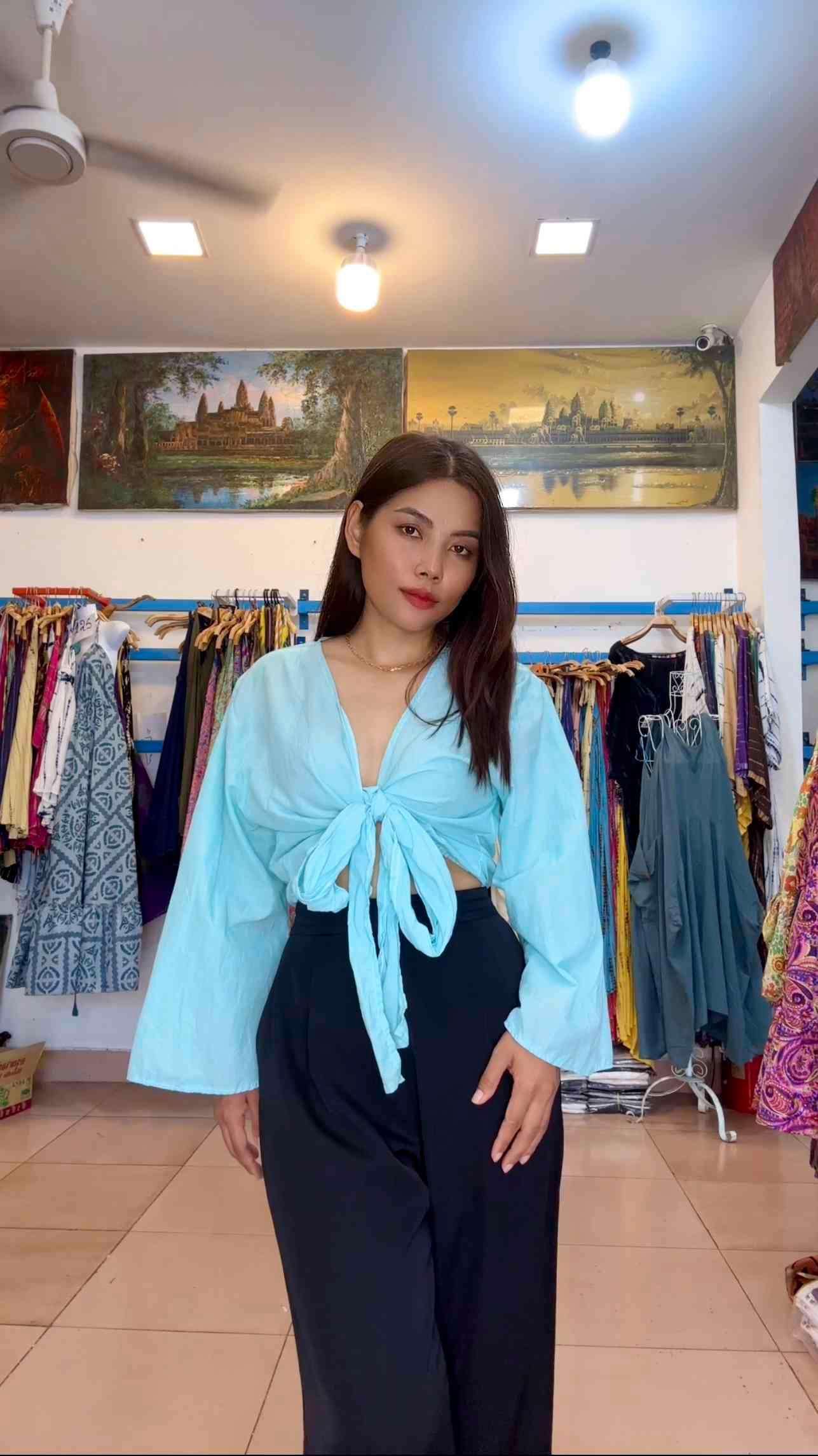 អាវចងដៃវ៉ាល់ M