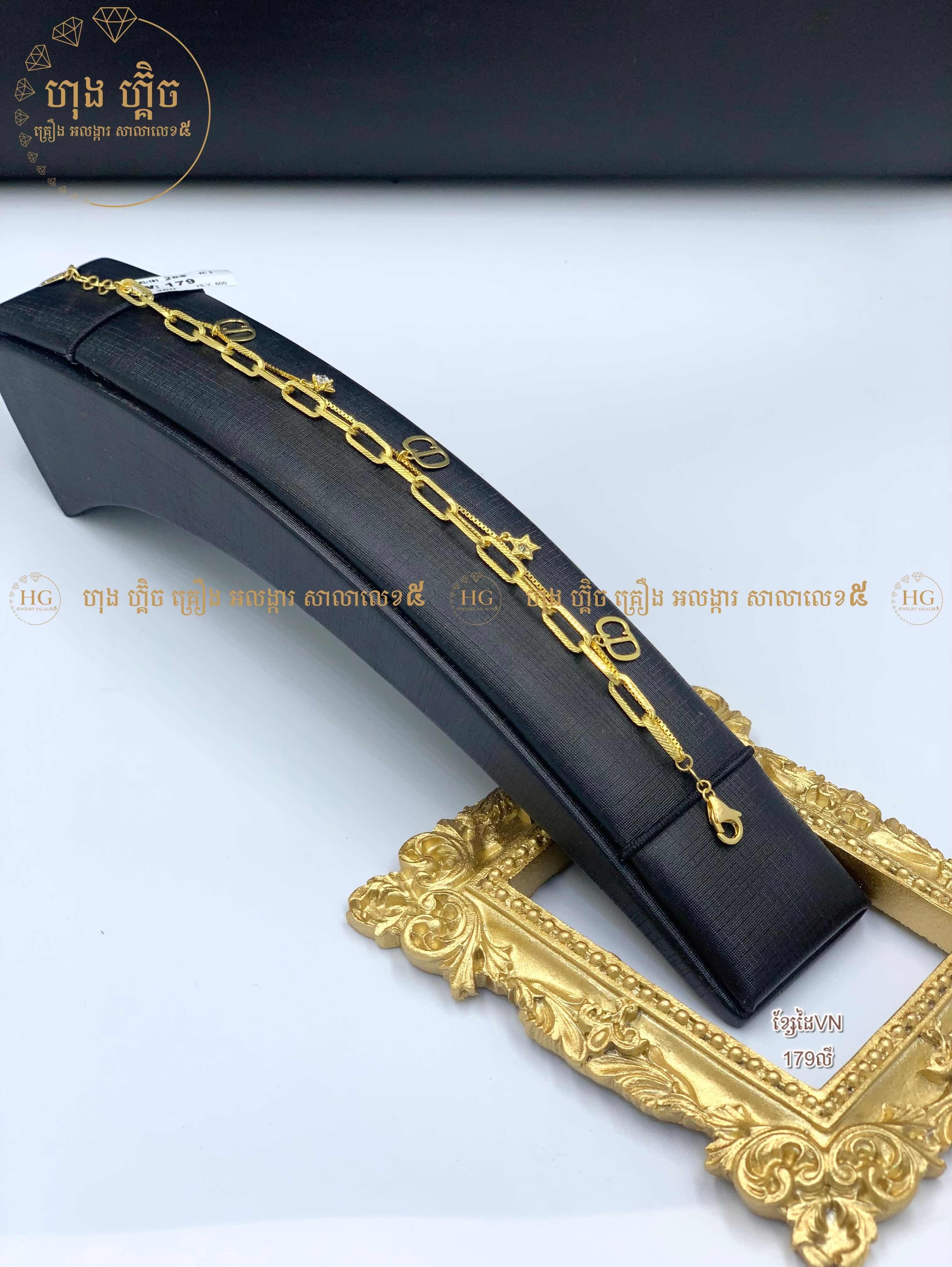 ម៉ូត​ ខ្សែដៃផ្លាកទីនវៀតណាម​ ទឹក7🌹
