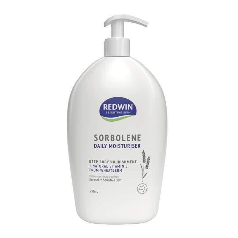 	Redwin Sorbolene Moisturiser with Vitamin E   550ml