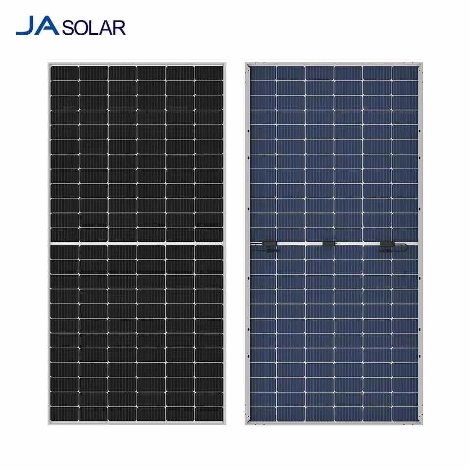 បន្ទះសូលា JA SOLAR 630W Grade A 30Years Warranty 