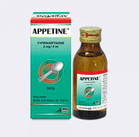 Appetine (cyproheptadin 2mg/5ml) Syrup