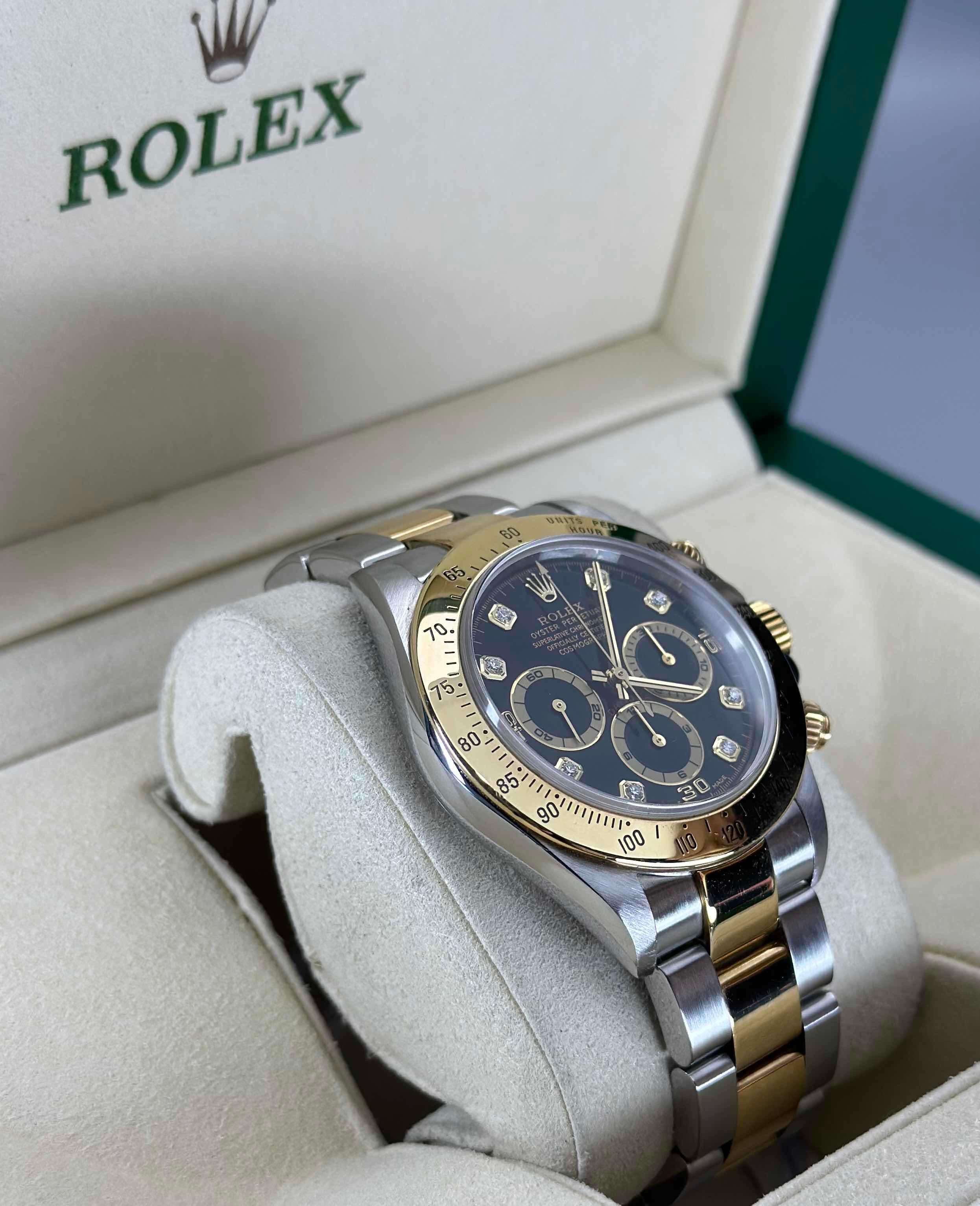 Rolex Daytona Black Diamonds Dial 💠