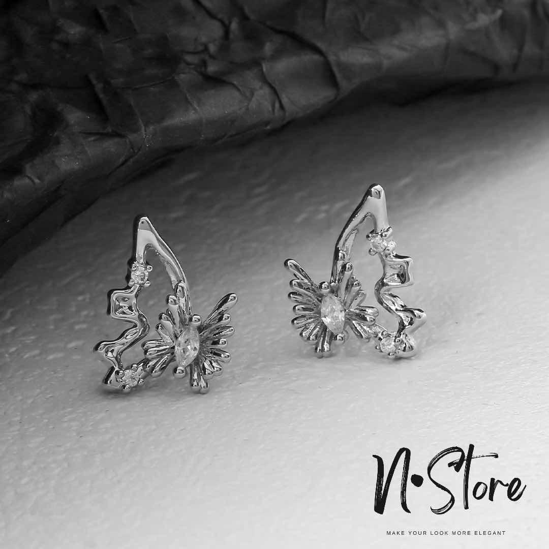 Butterfly Stud Earring
