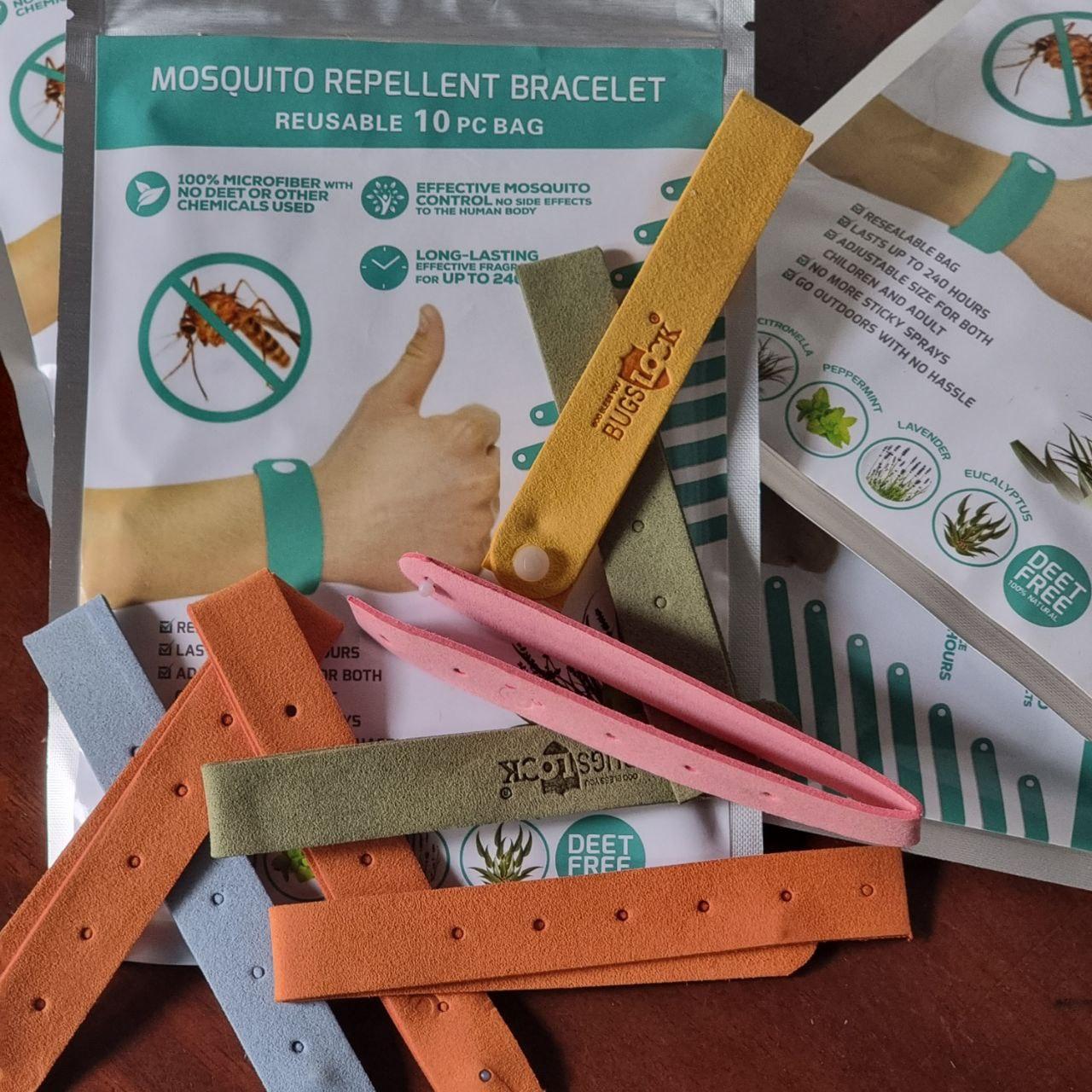 ខ្សែដៃការពារមូសខាំ MOSQUITO REPELLENT BRACELET​