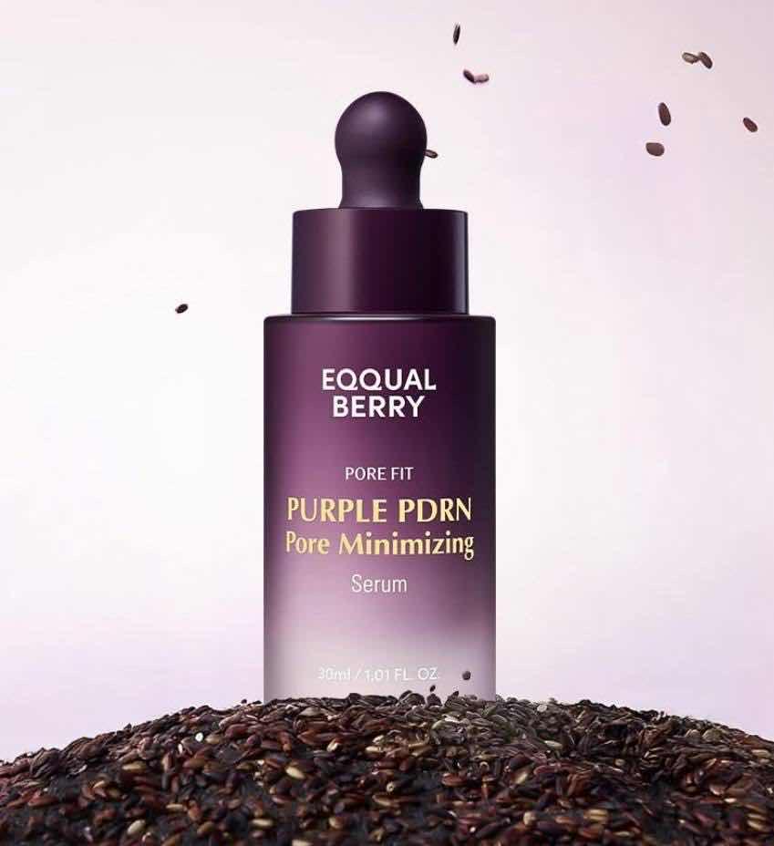 EQQUALBERRY Purple PDRN Pore Minimizing Serum 