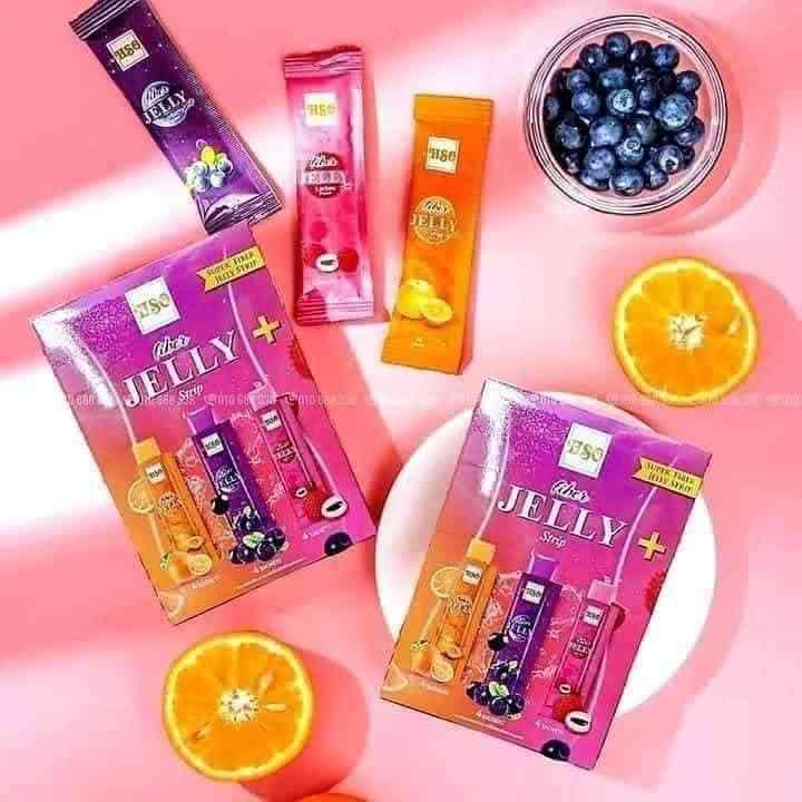 ចាហួយបីរសជាតិ Jelly