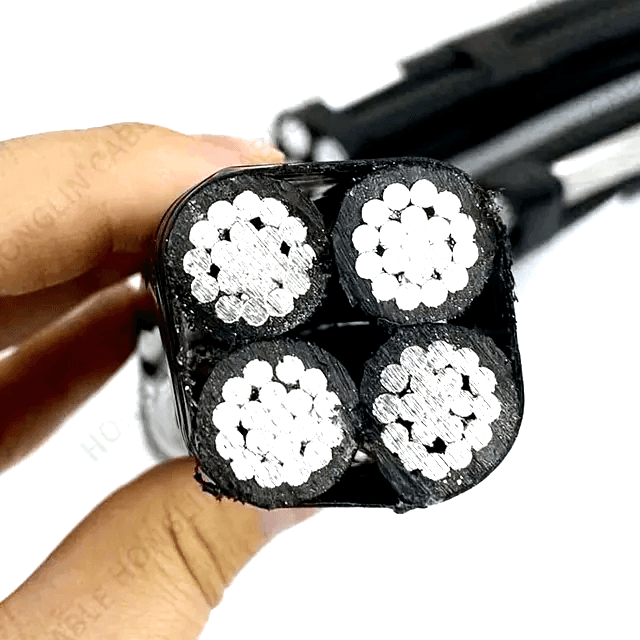 ខ្សែភ្លើងអាលុយមីញ៉ូម ABC 4x70 sq.mm