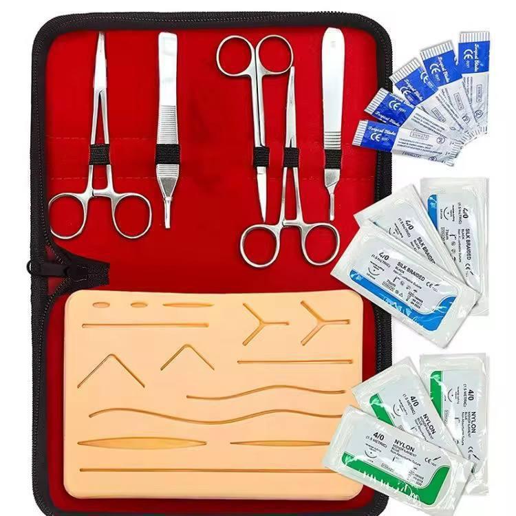 ឈុតវះកាត់សំរាប់និសិត្ស suture practice kit