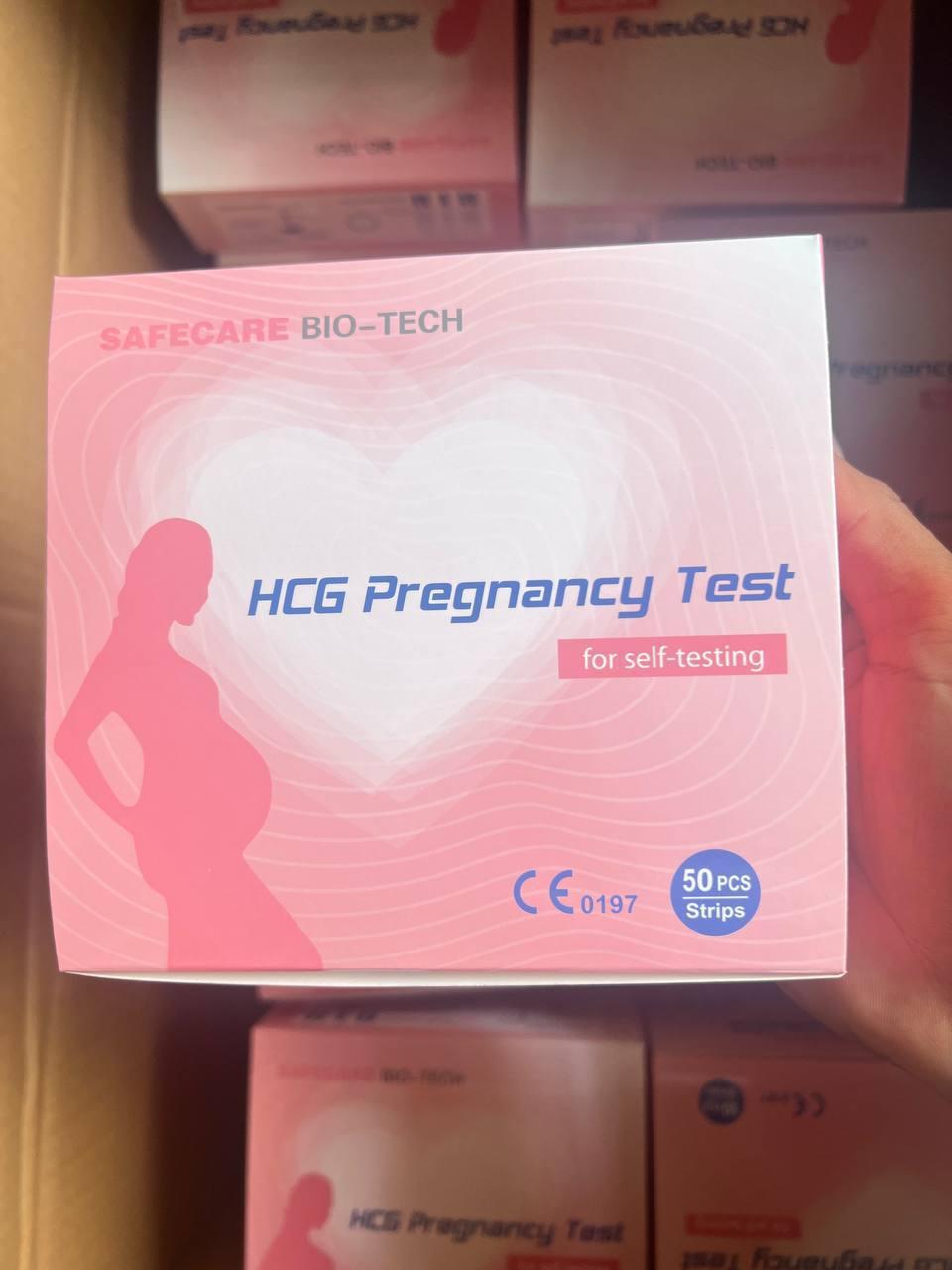 Pregnancy test strip
