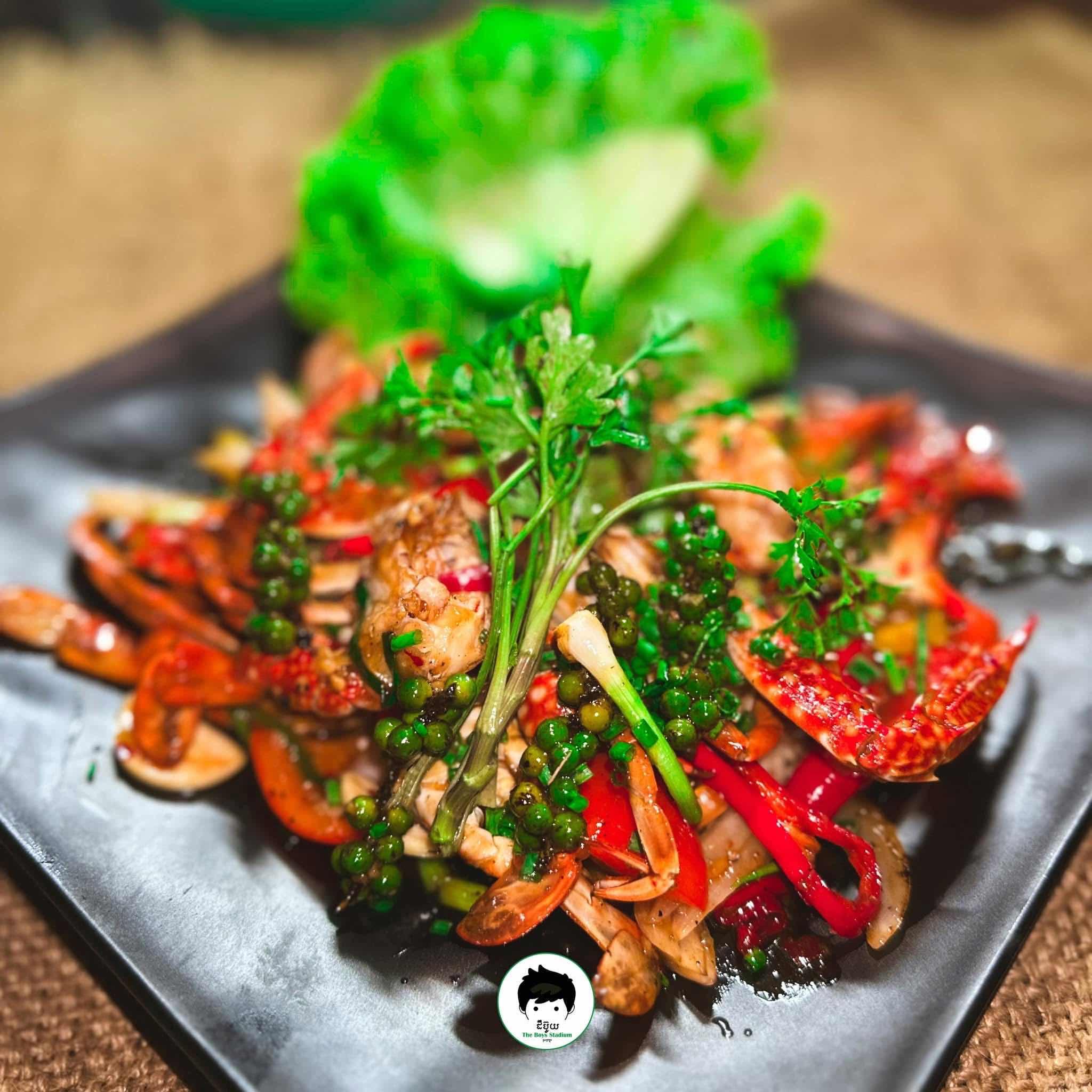 ក្ដាមសេះឆាម្រេចខ្ចី