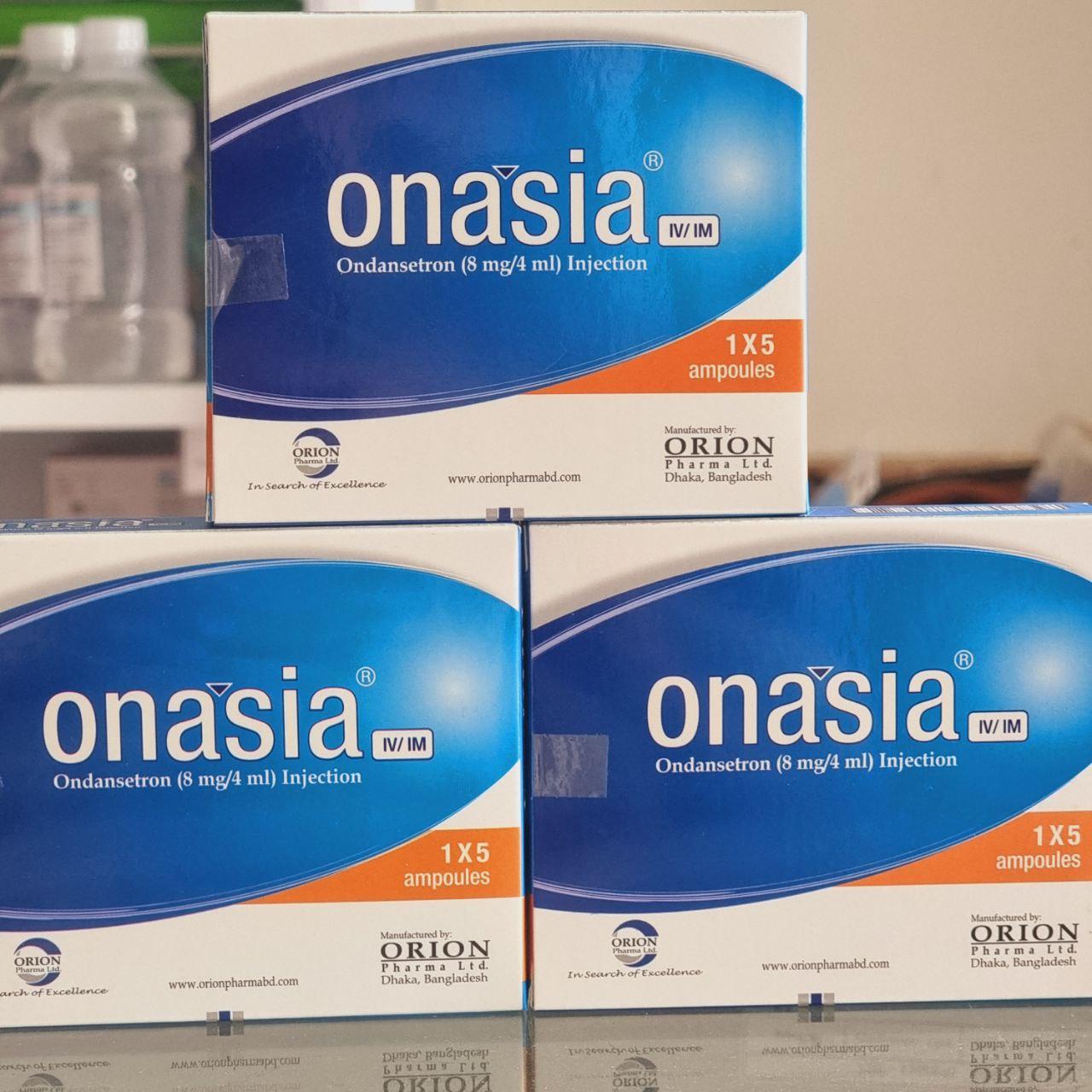 ONASIA (Ondansetron 8mg/4ml) inj 09/2025