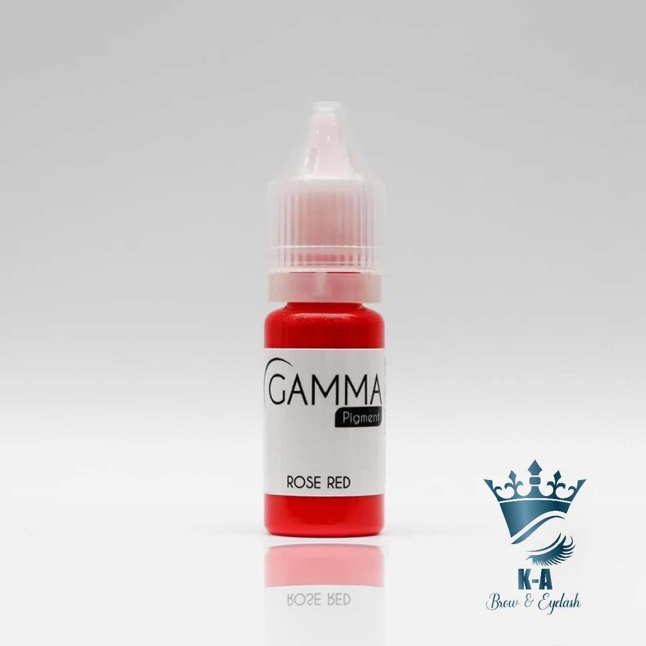 ទឹកថ្នាំបបូរមាត់​  Gamma  Rose-Red