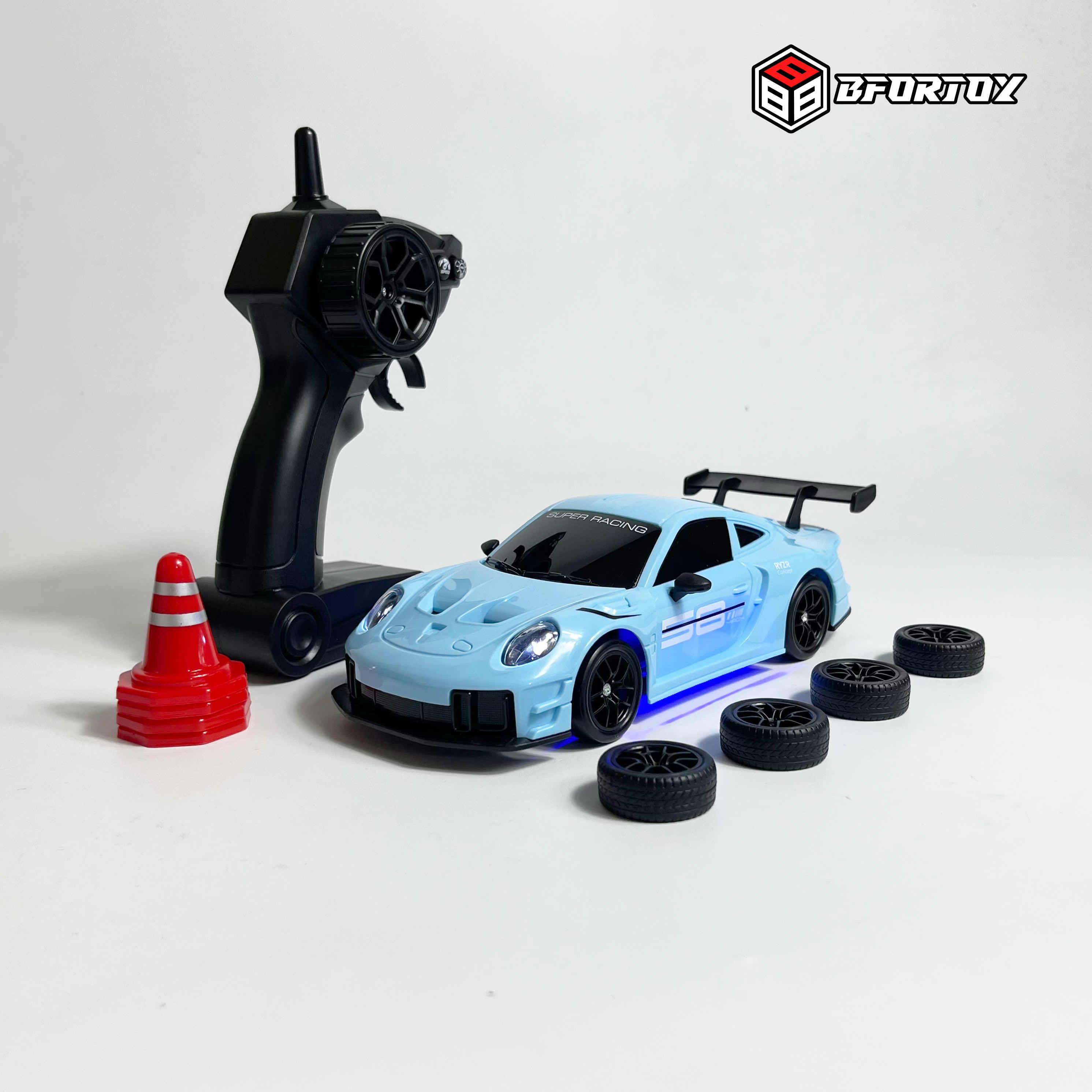 ឡានបញ្ចា Drift Rc ទំហំ 1/24 - Porsche GT3 RS 