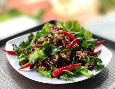 សាច់គោបំពងល្ងរ