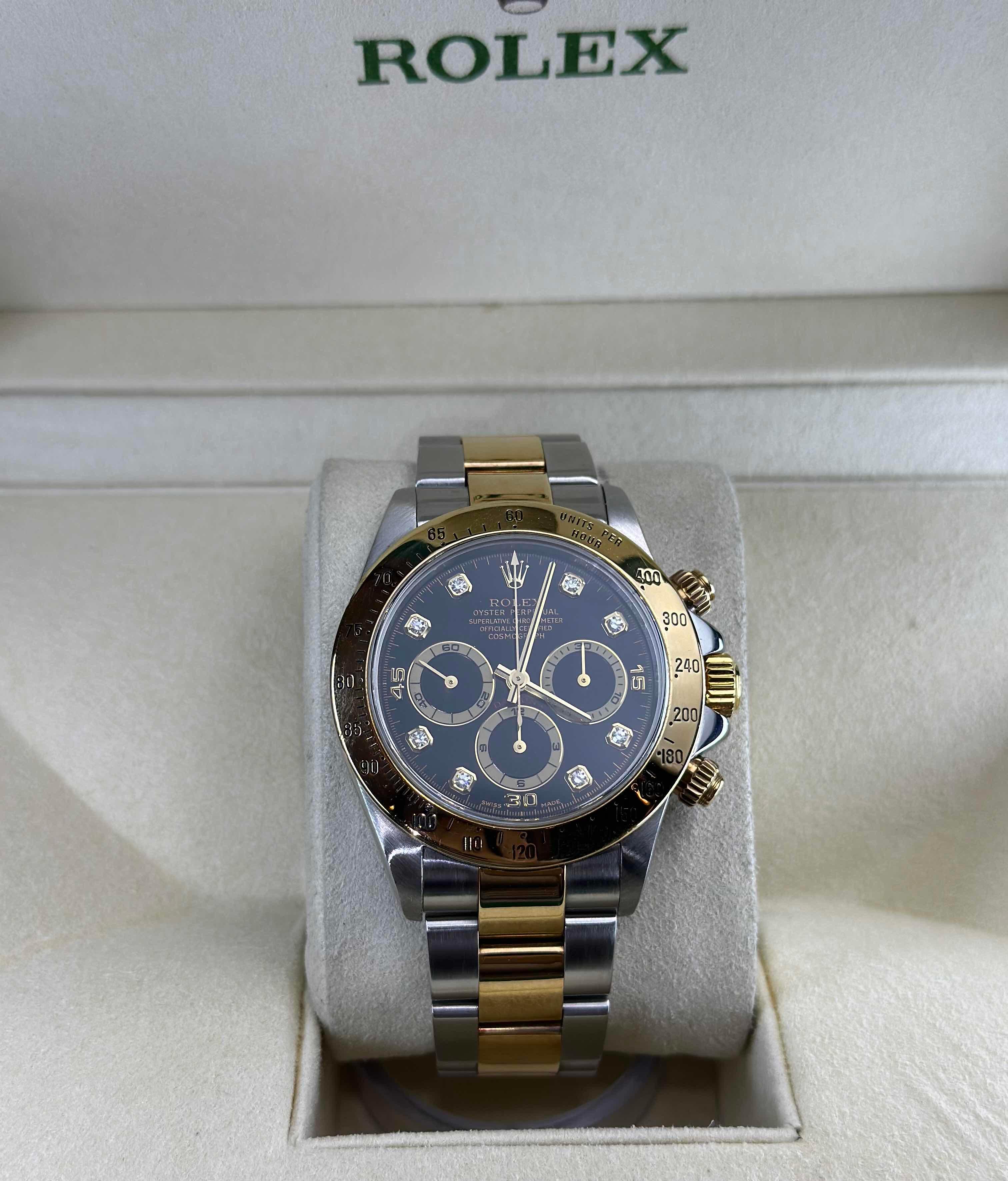 Rolex Daytona Black Diamonds Dial 💠