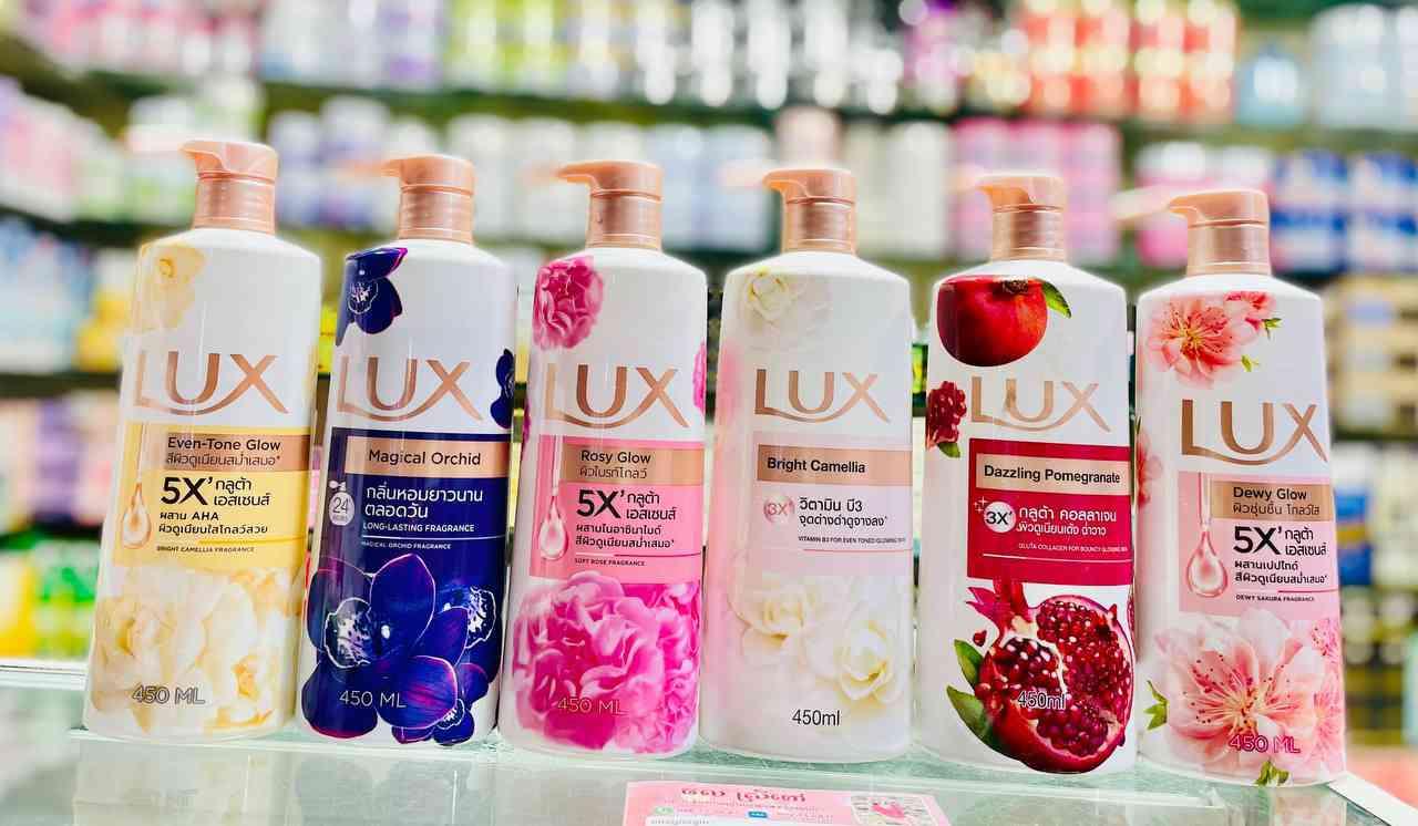 សាប៊ូដុសខ្លួនLux