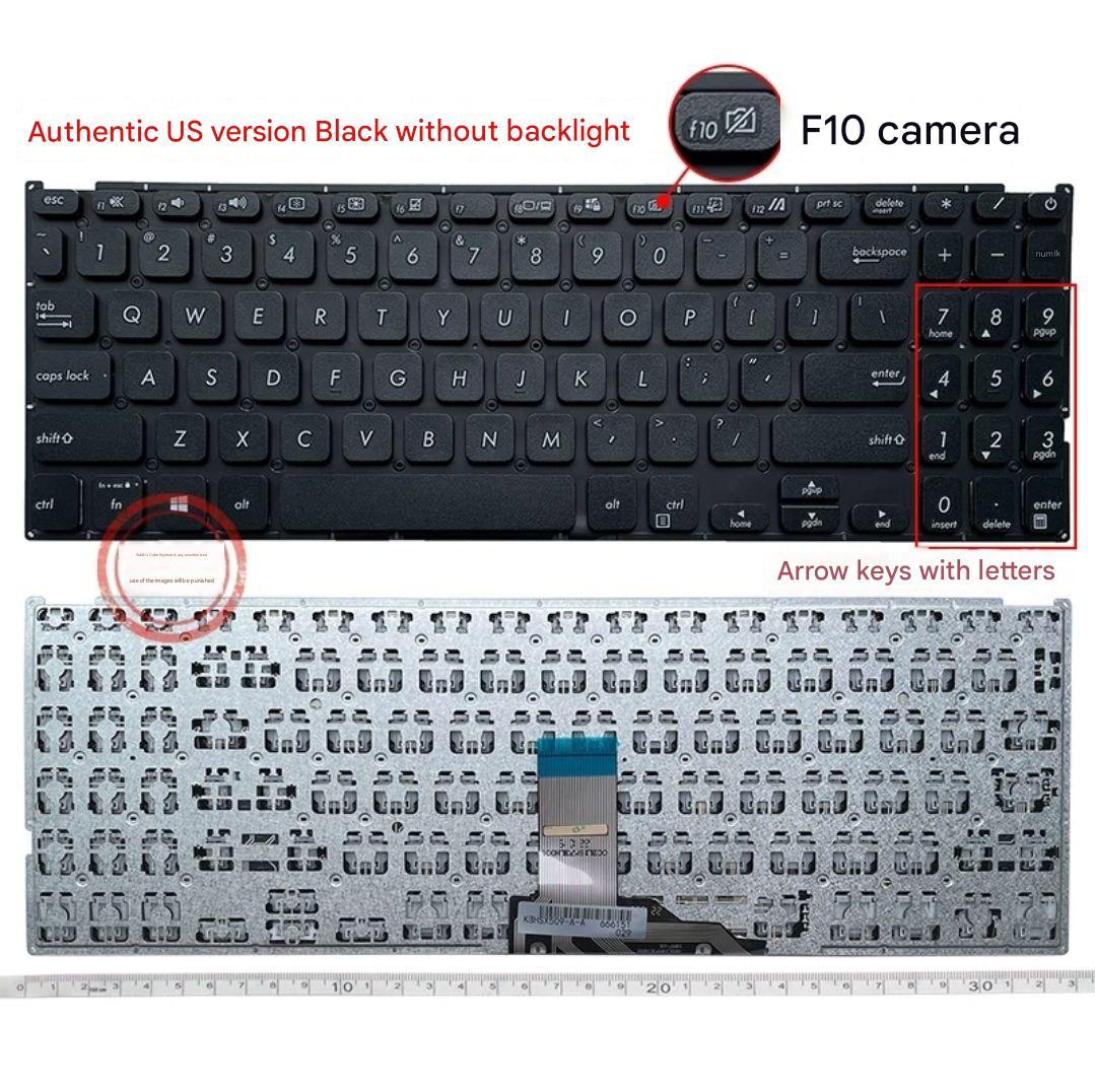 Keyboard Laptop Asus VivoBook15 V5200E X515E/M/J FL8850U M515 ខ្មៅ