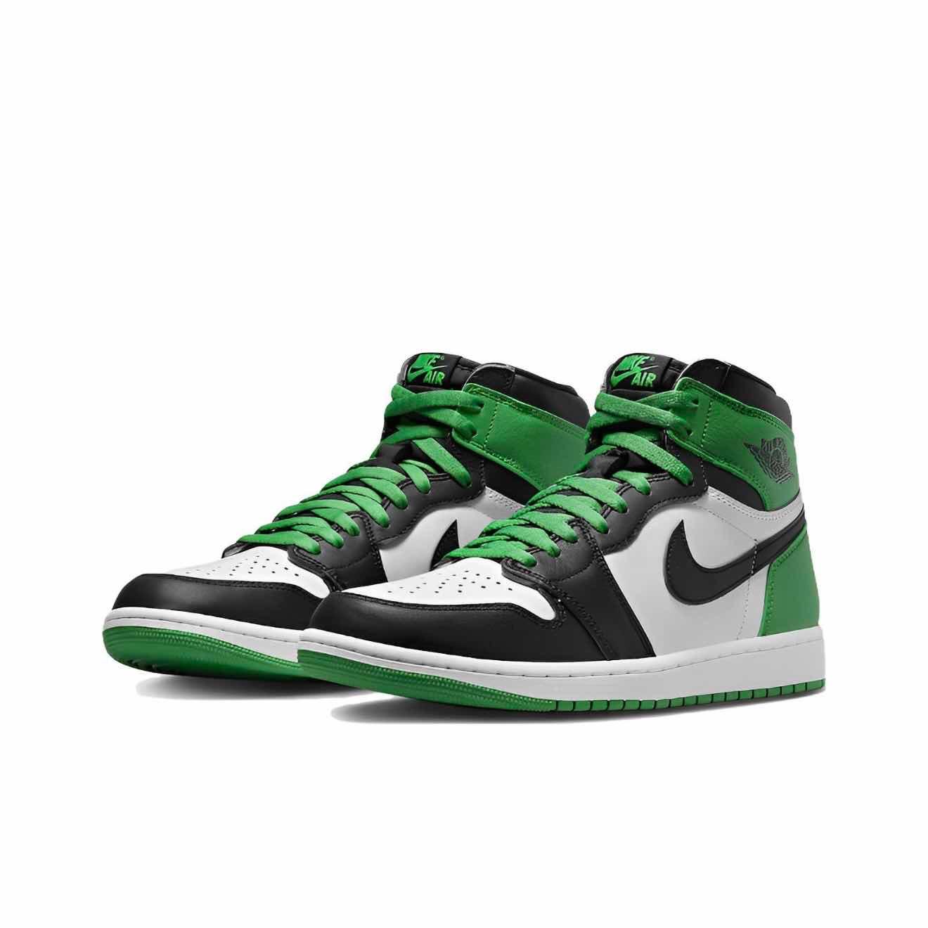 AJ1 High Lucky Green