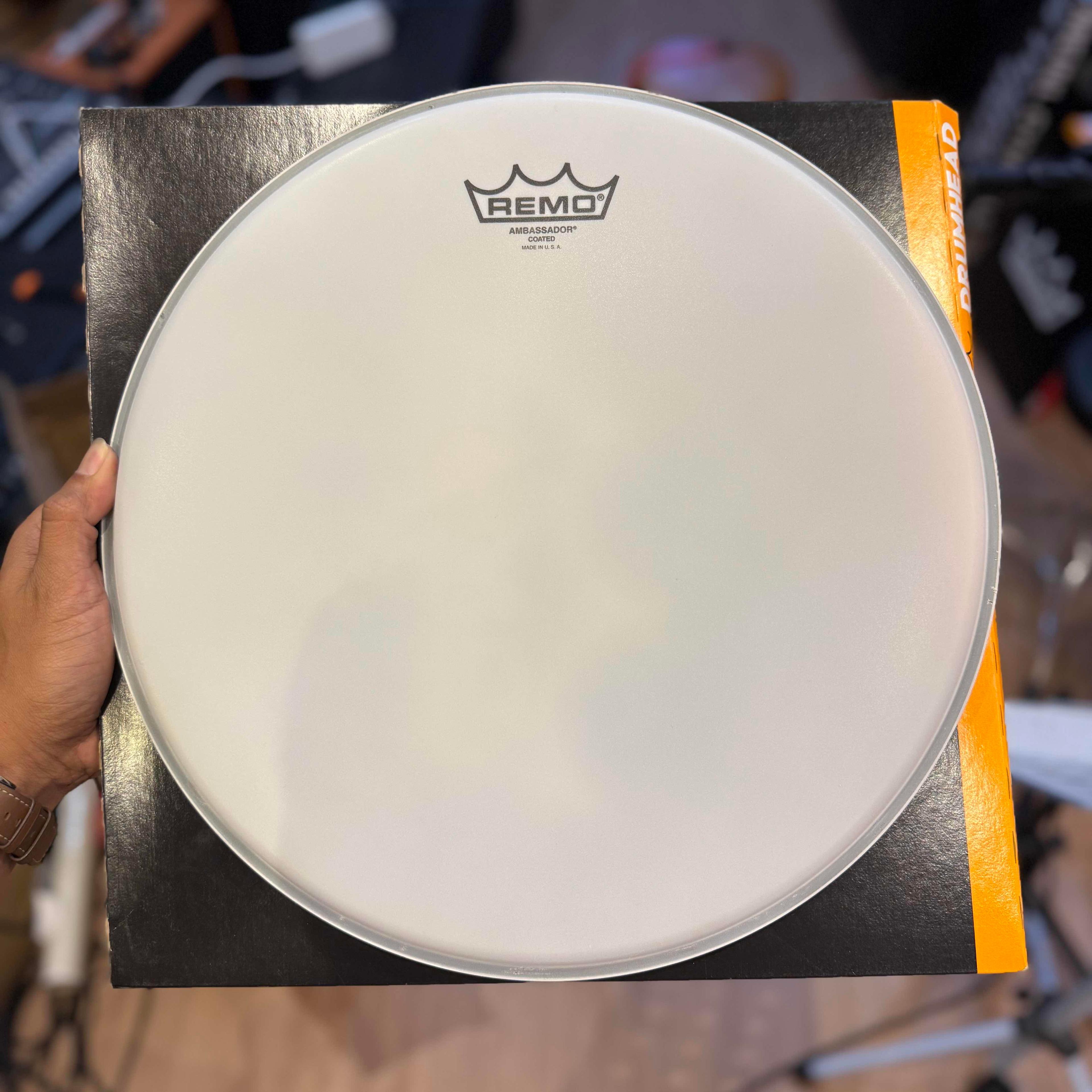 ស្បែកស្នែ Remo Ambassador Coated 14"