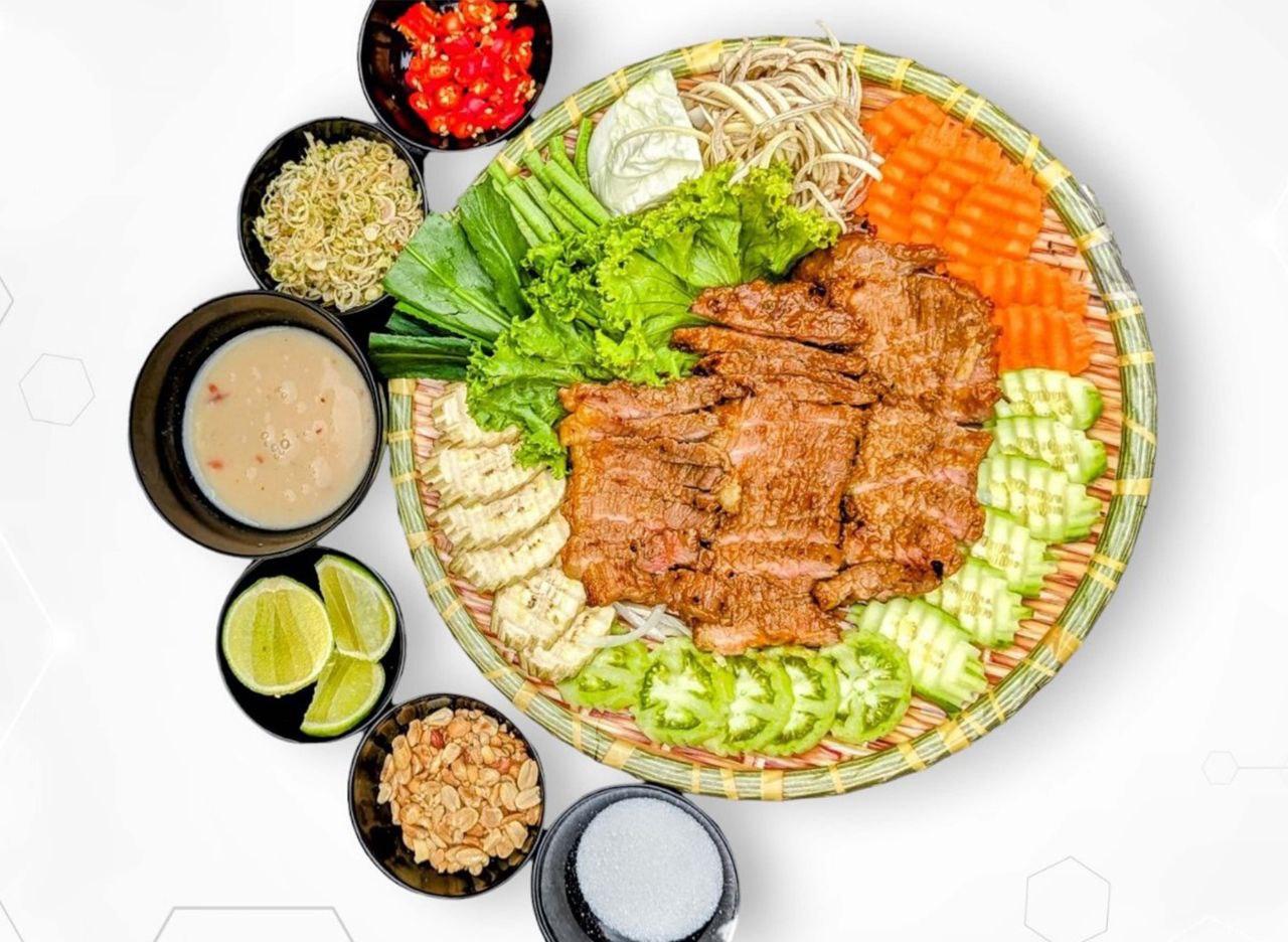 សាច់គោអាំង BBQ បែបខ្មែរ