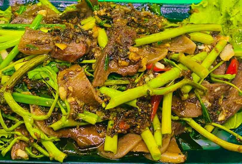 អណ្តាតគោ ឆាអង្ក្រង