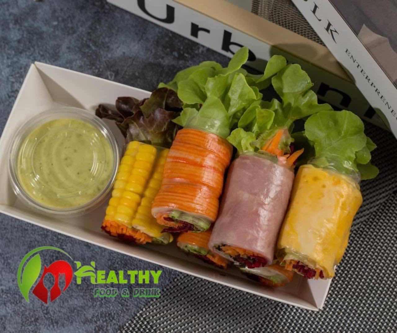 សាឡាដរ៉ូលរួម/Salad roll mix