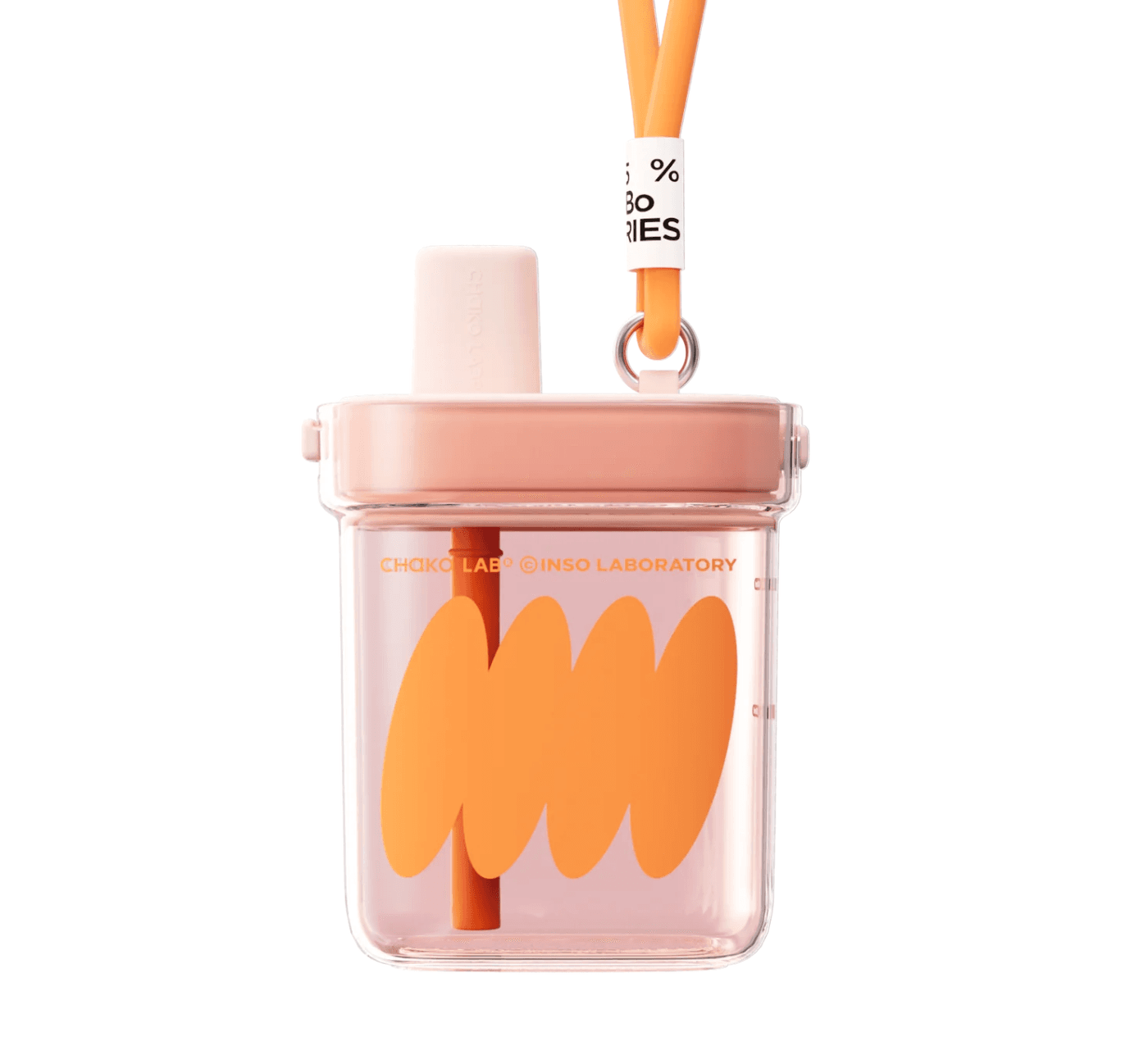 Square Cup/ Orange