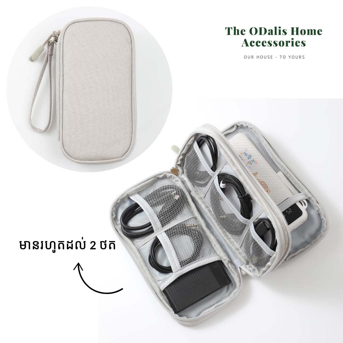 កាបូបដាក់គ្រឿង Accessories ទូរស័ព្ទនិងសម្ភារៈផ្សេងៗទើបចូលស្តុកថ្មី