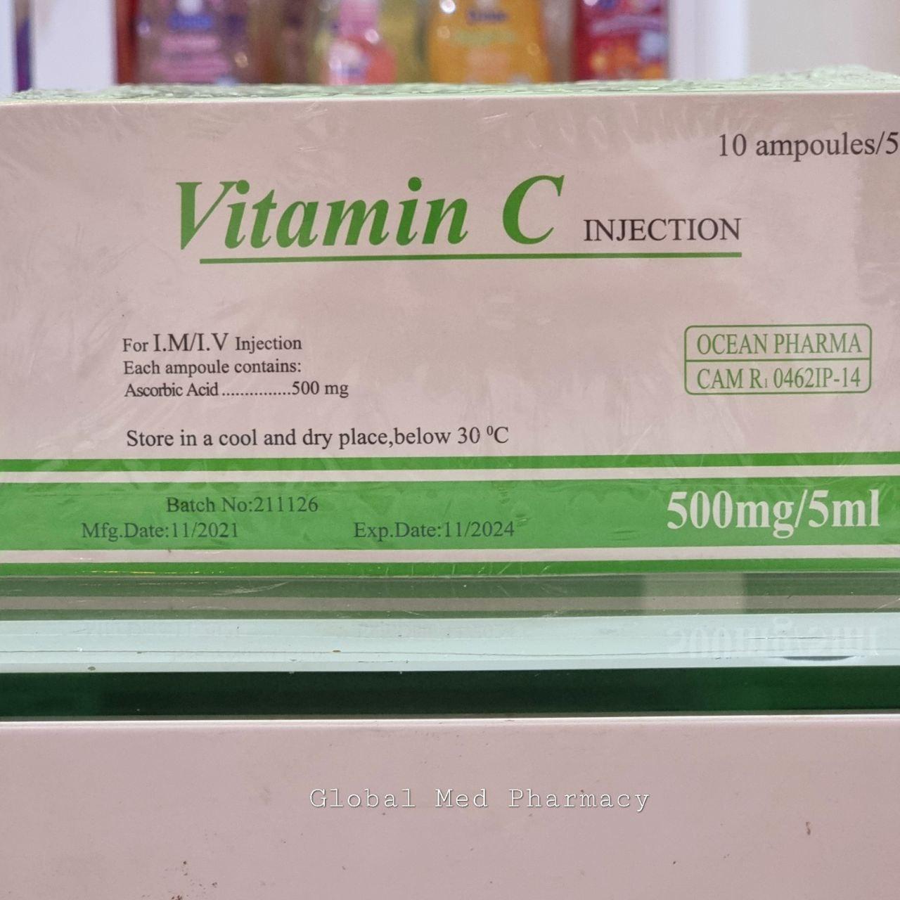 VITAMIN C Injection china B/10amp 05/2026