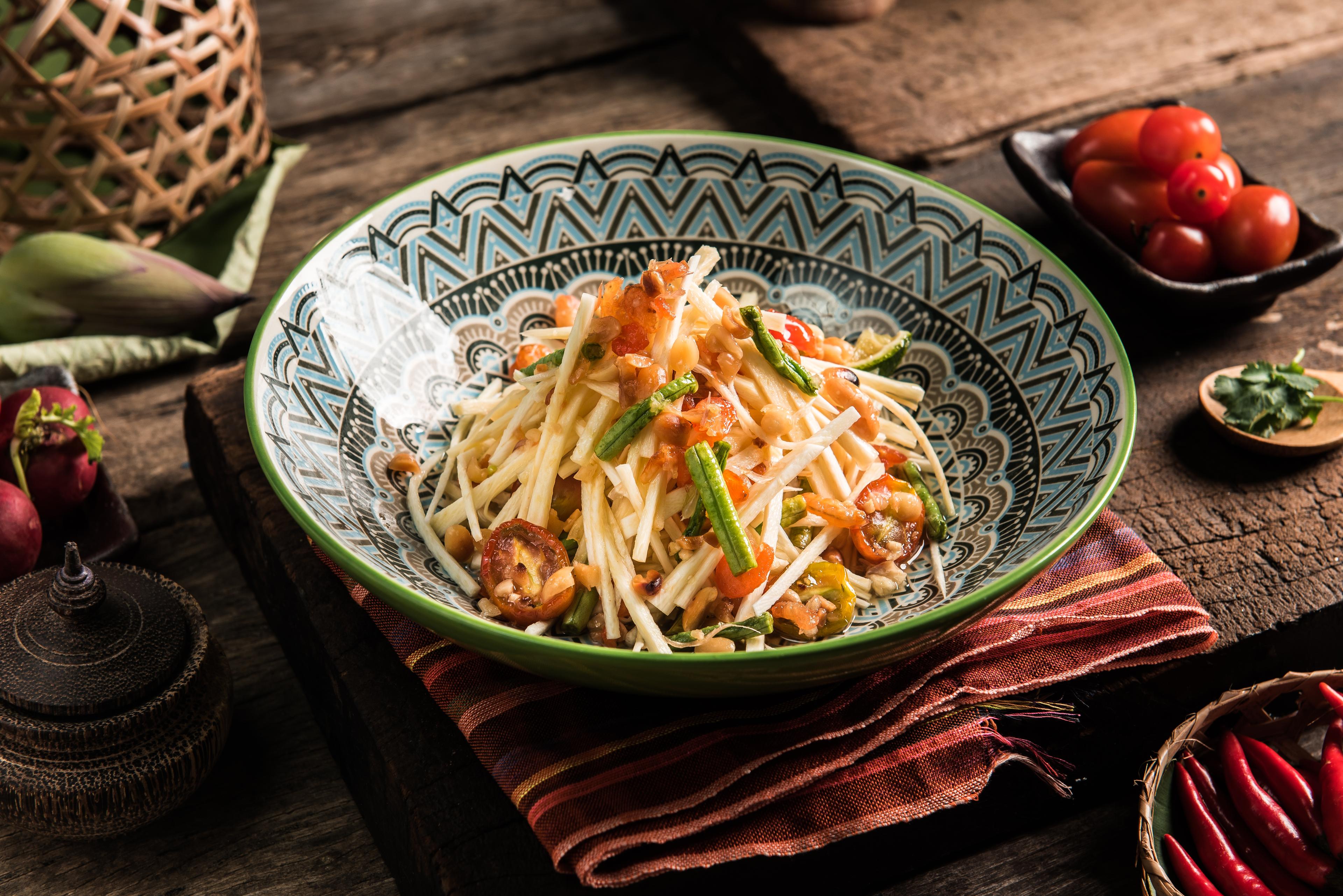 Coconut Shoot Spicy Salad